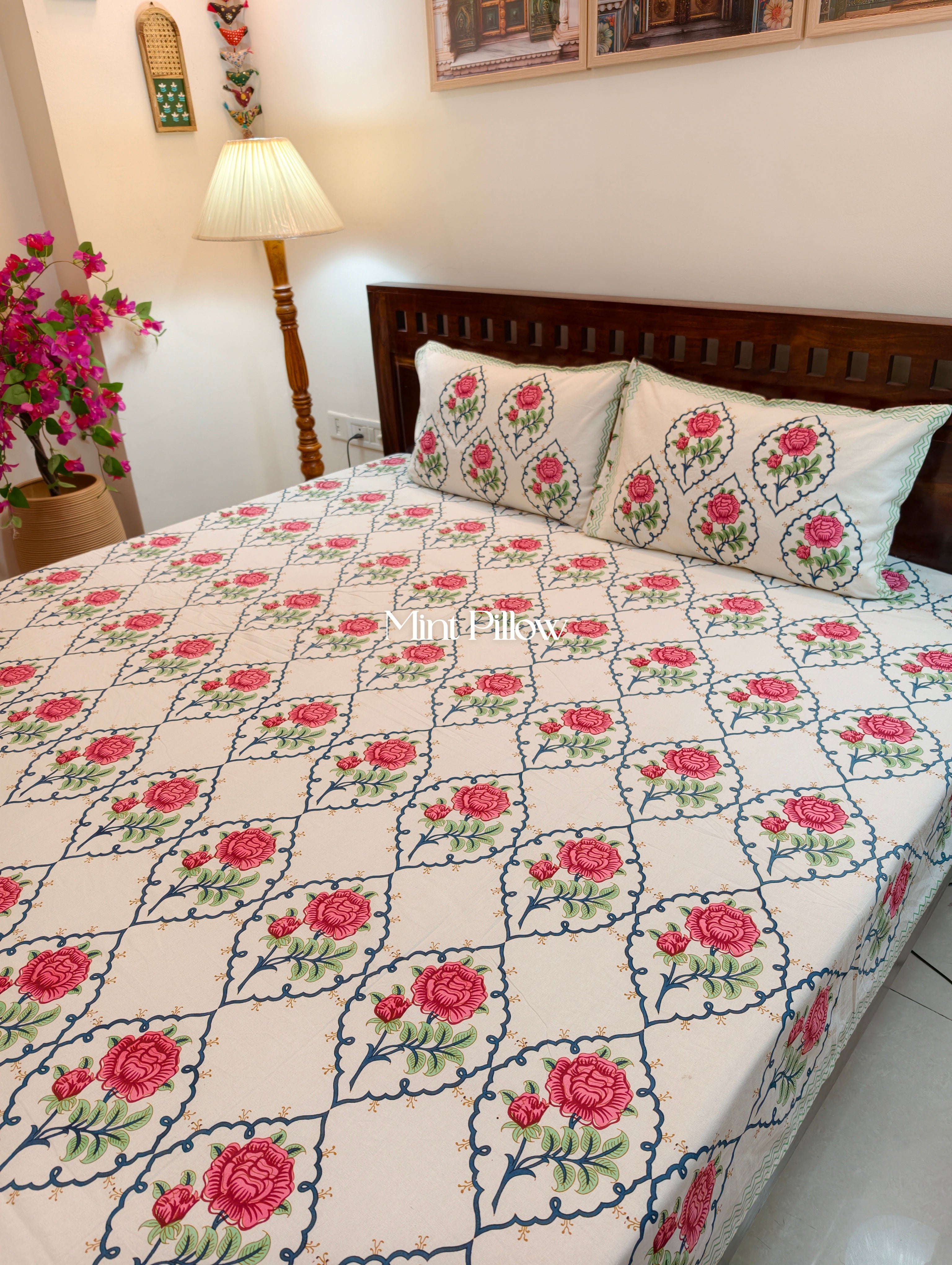 King/Queen Size Regular Bedsheet