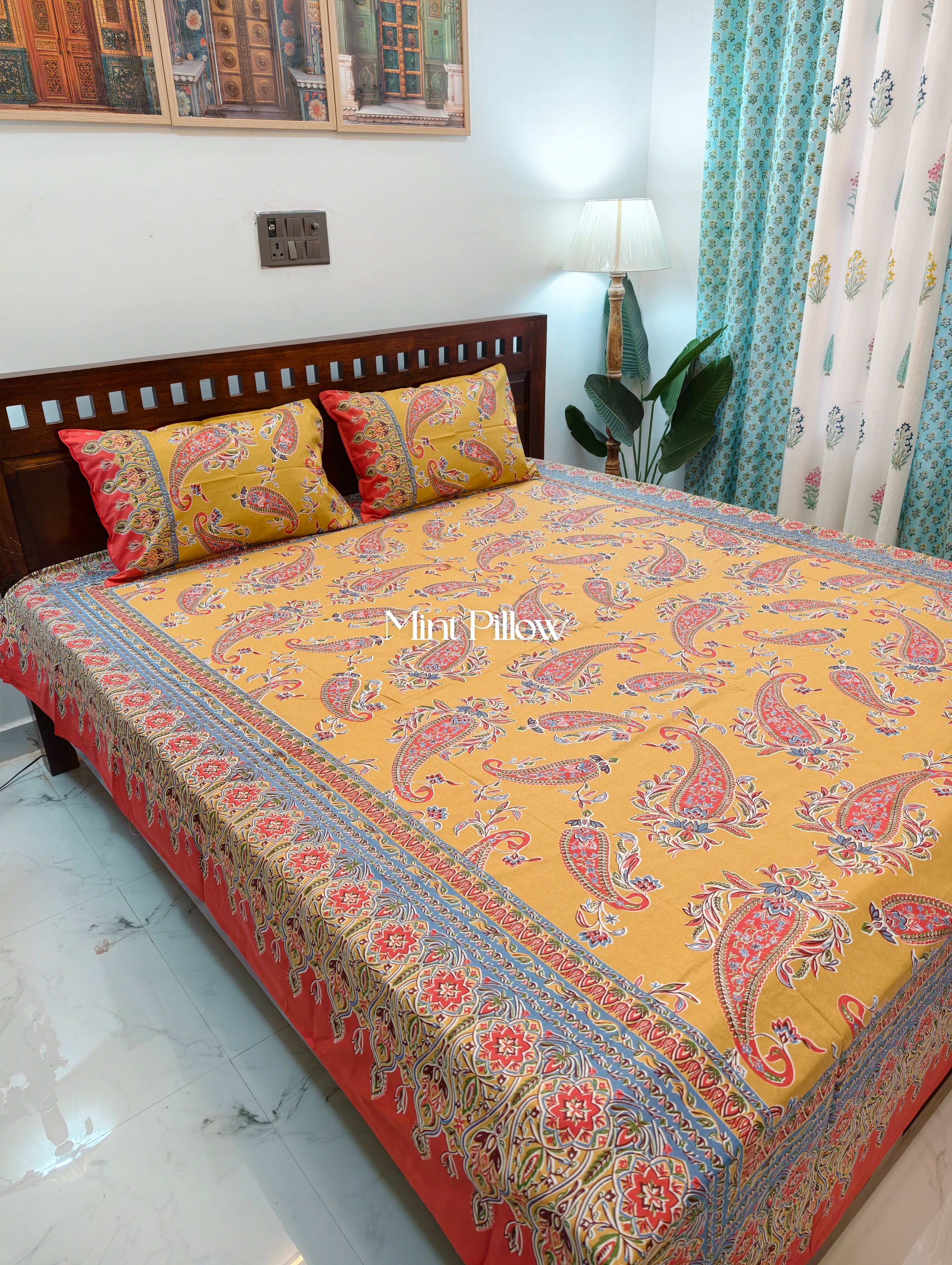 King/Queen Size Regular Bedsheet