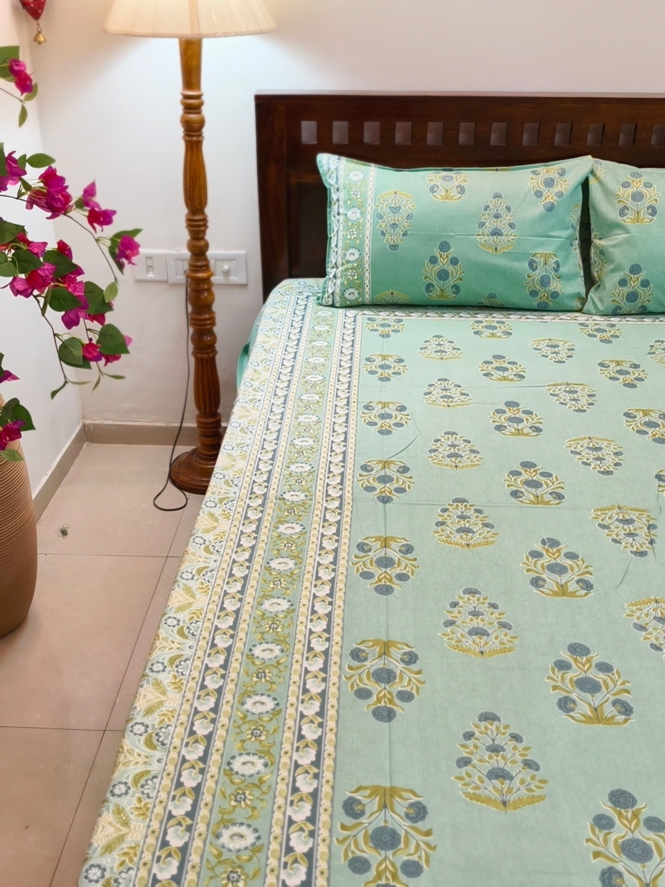King/Queen Size Regular Bedsheet