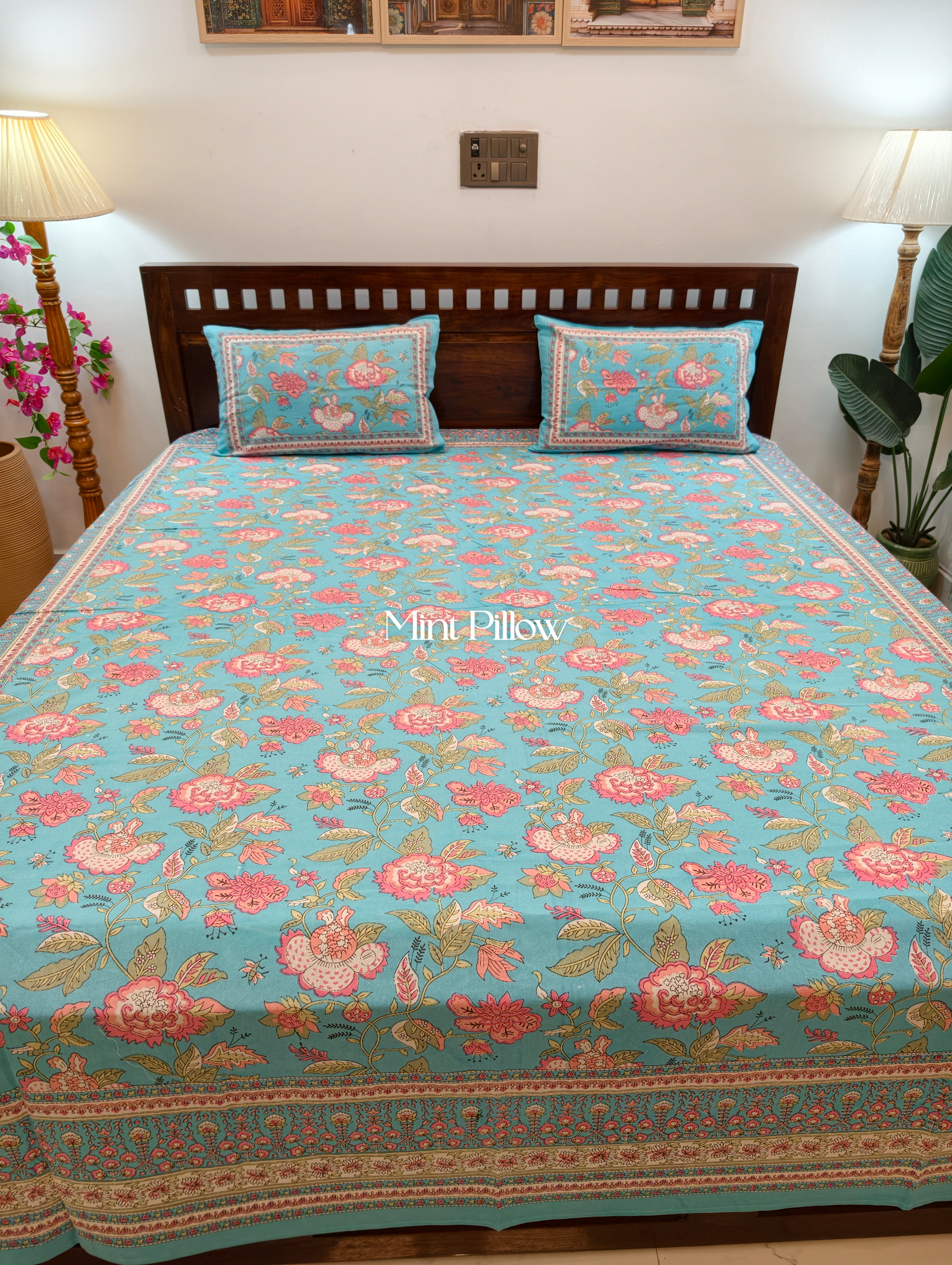 King/Queen Size Regular Bedsheet