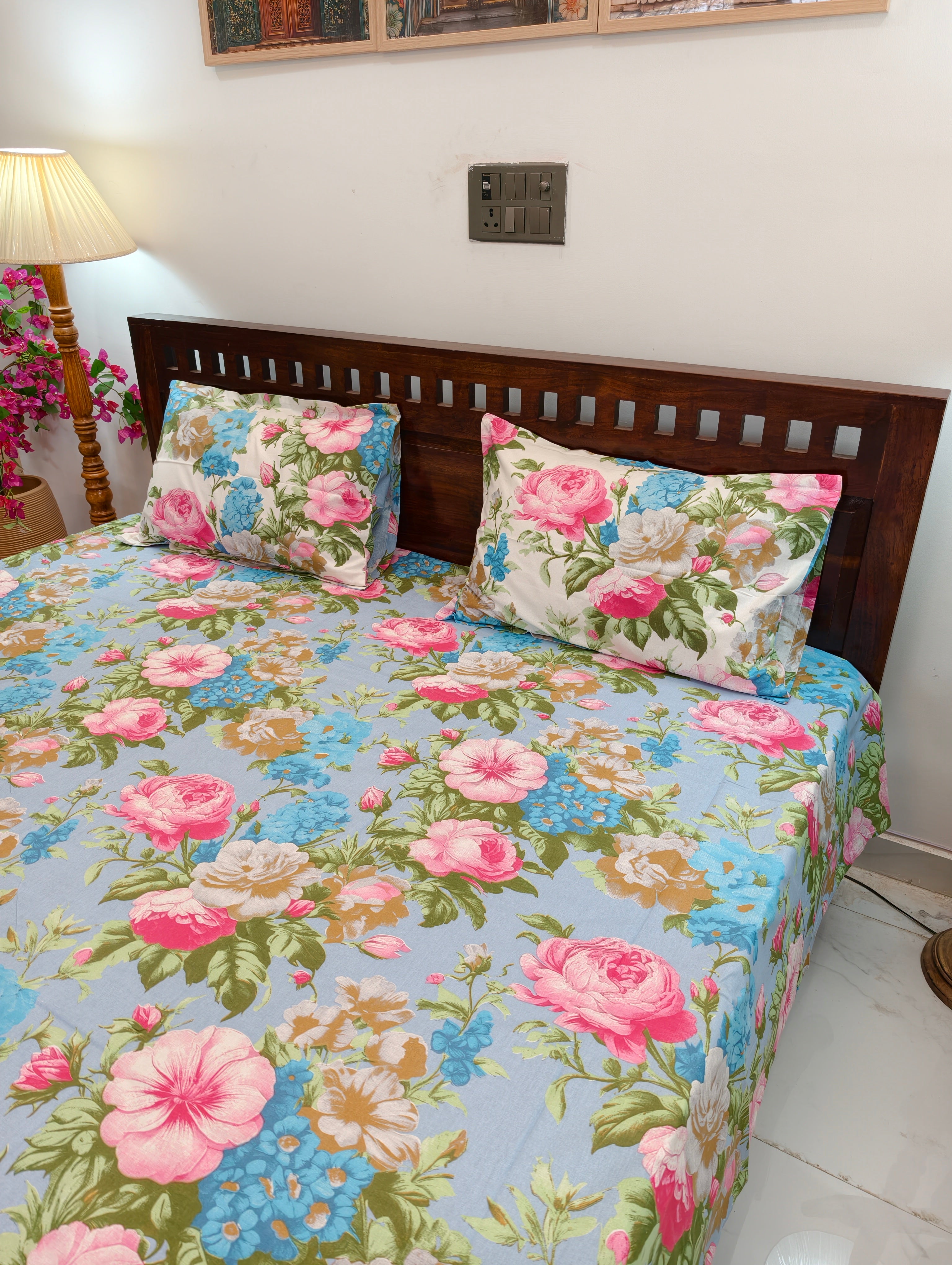King/Queen Size Regular Bedsheet