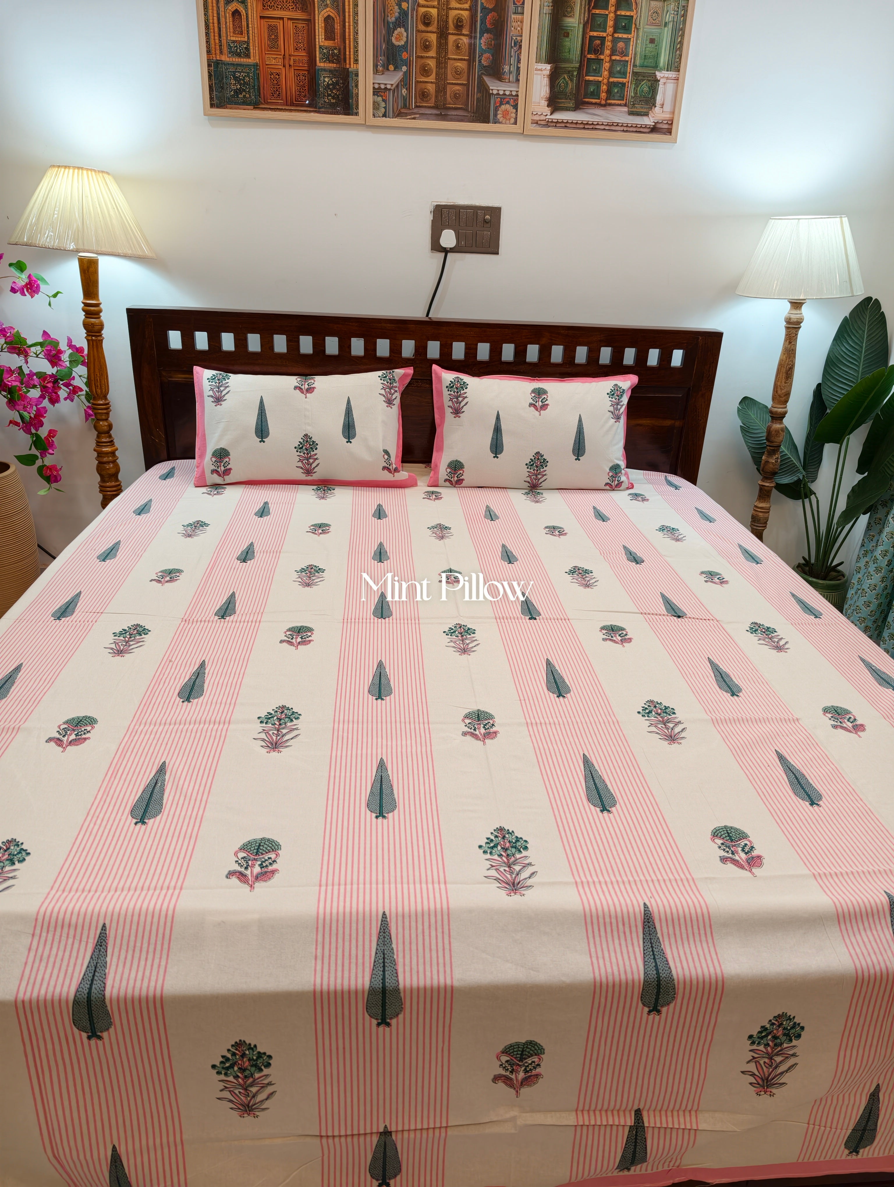 King/Queen Size Regular Bedsheet