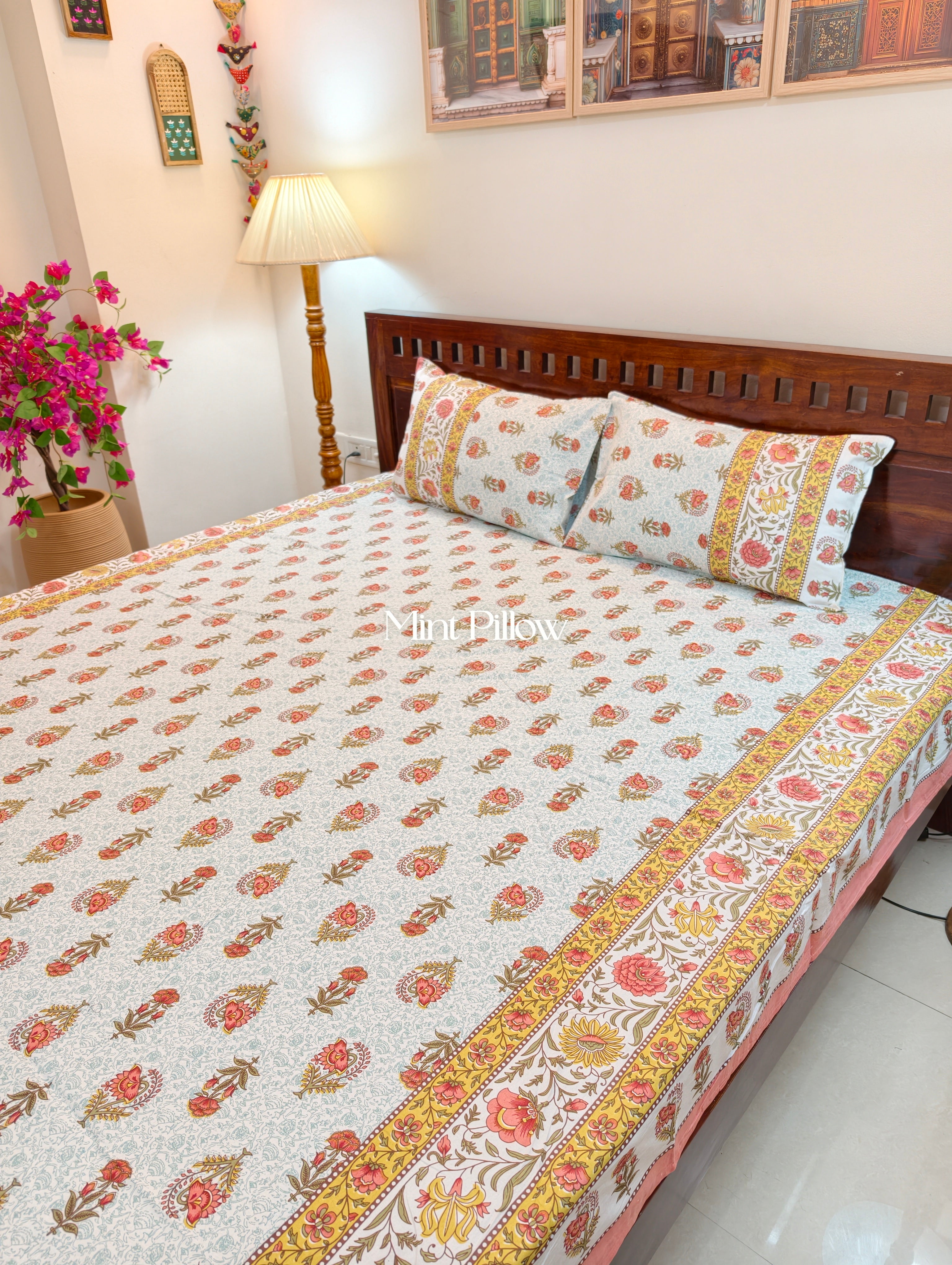 King/Queen Size Regular Bedsheet