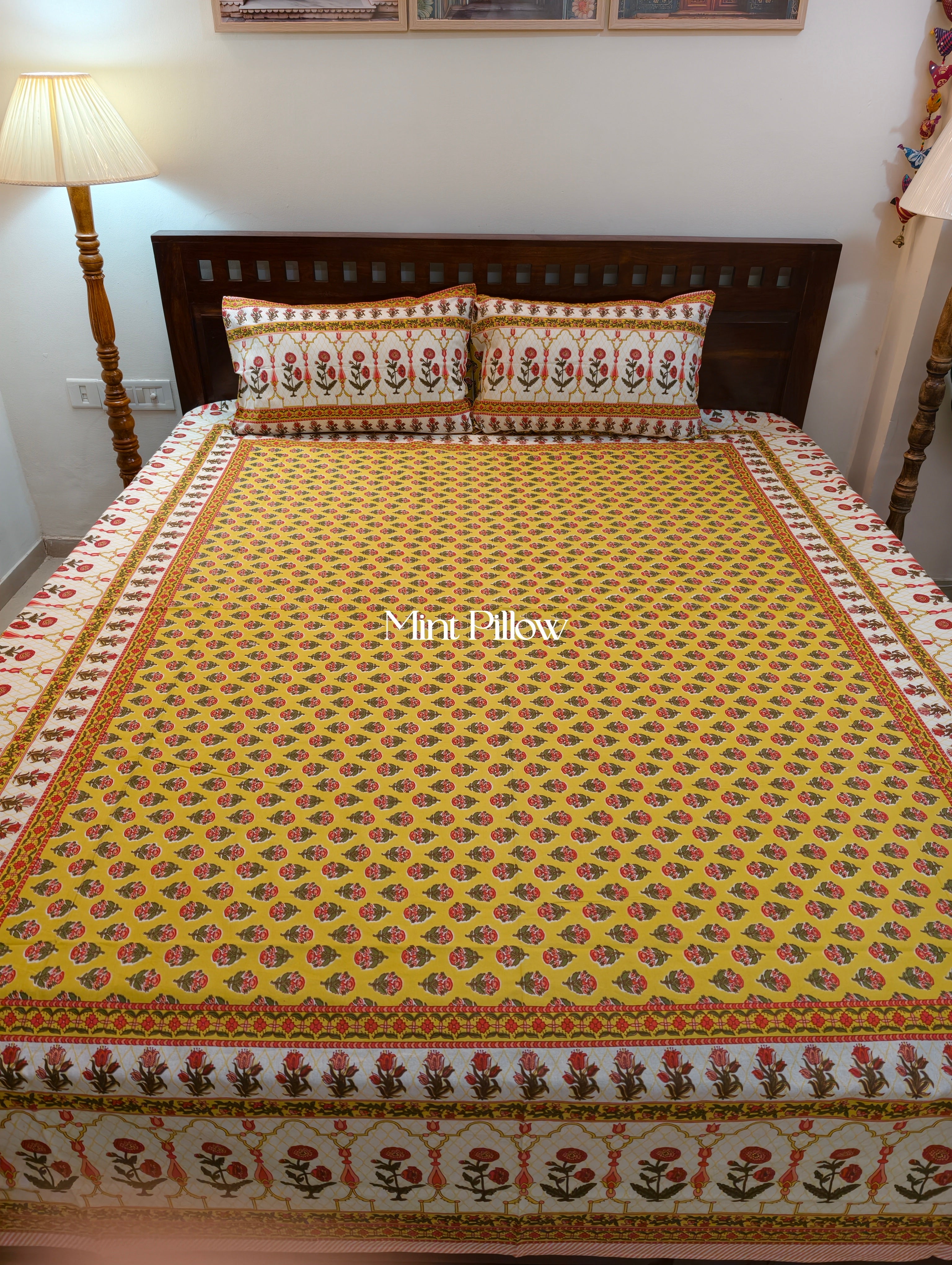 King/Queen Size Regular Bedsheet