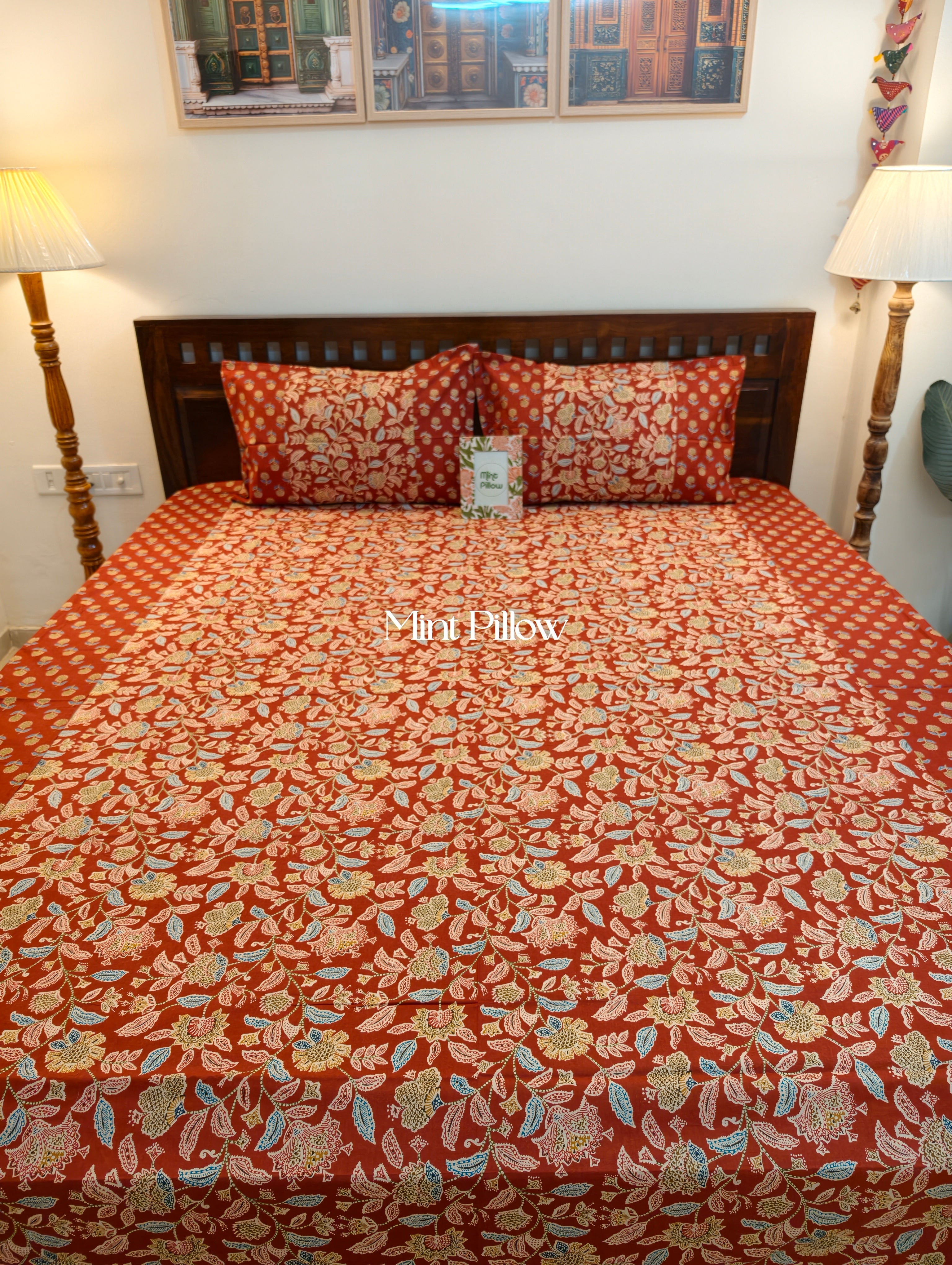 King/Queen Size Regular Bedsheet