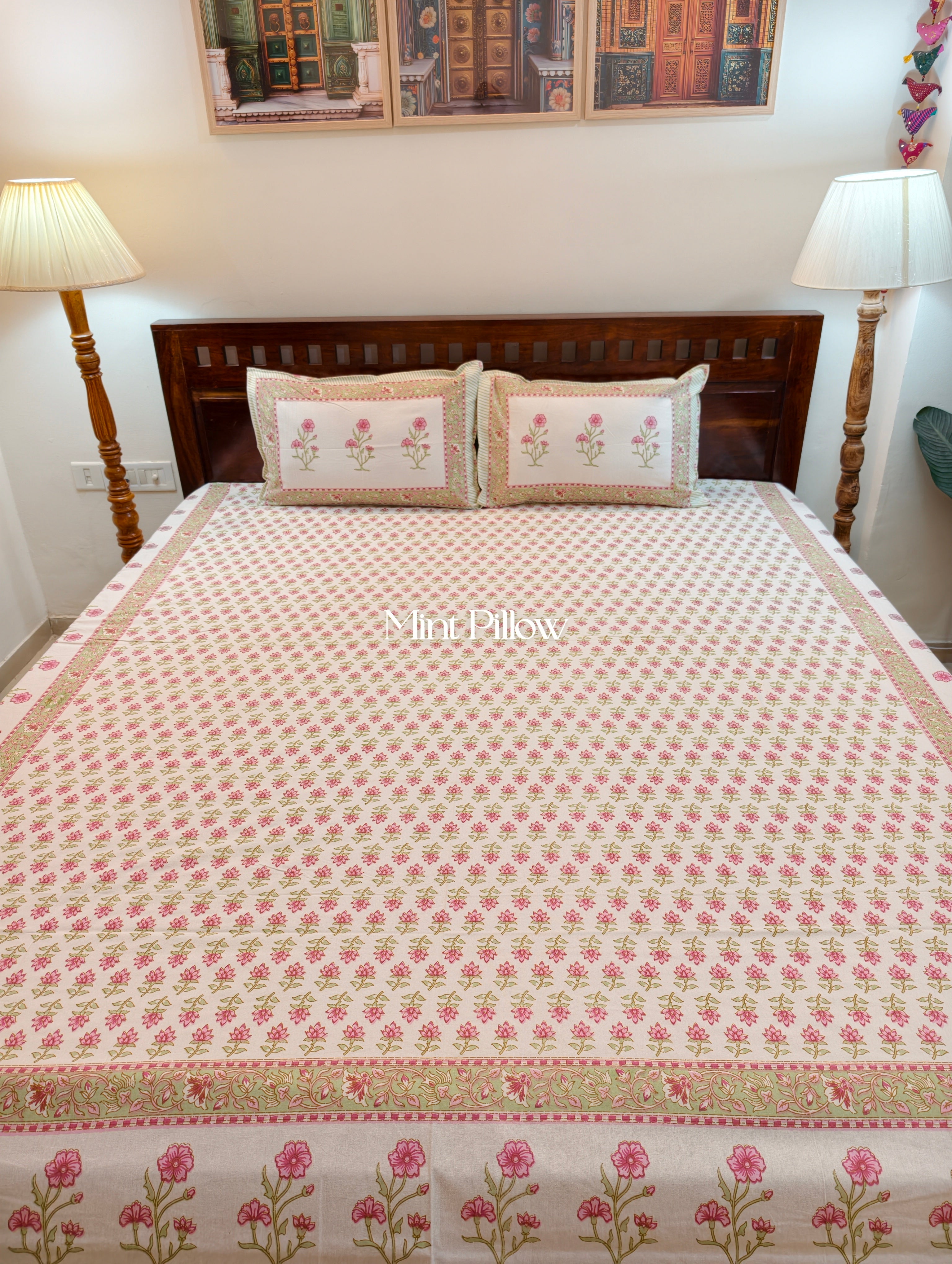 King/Queen Size Regular Bedsheet
