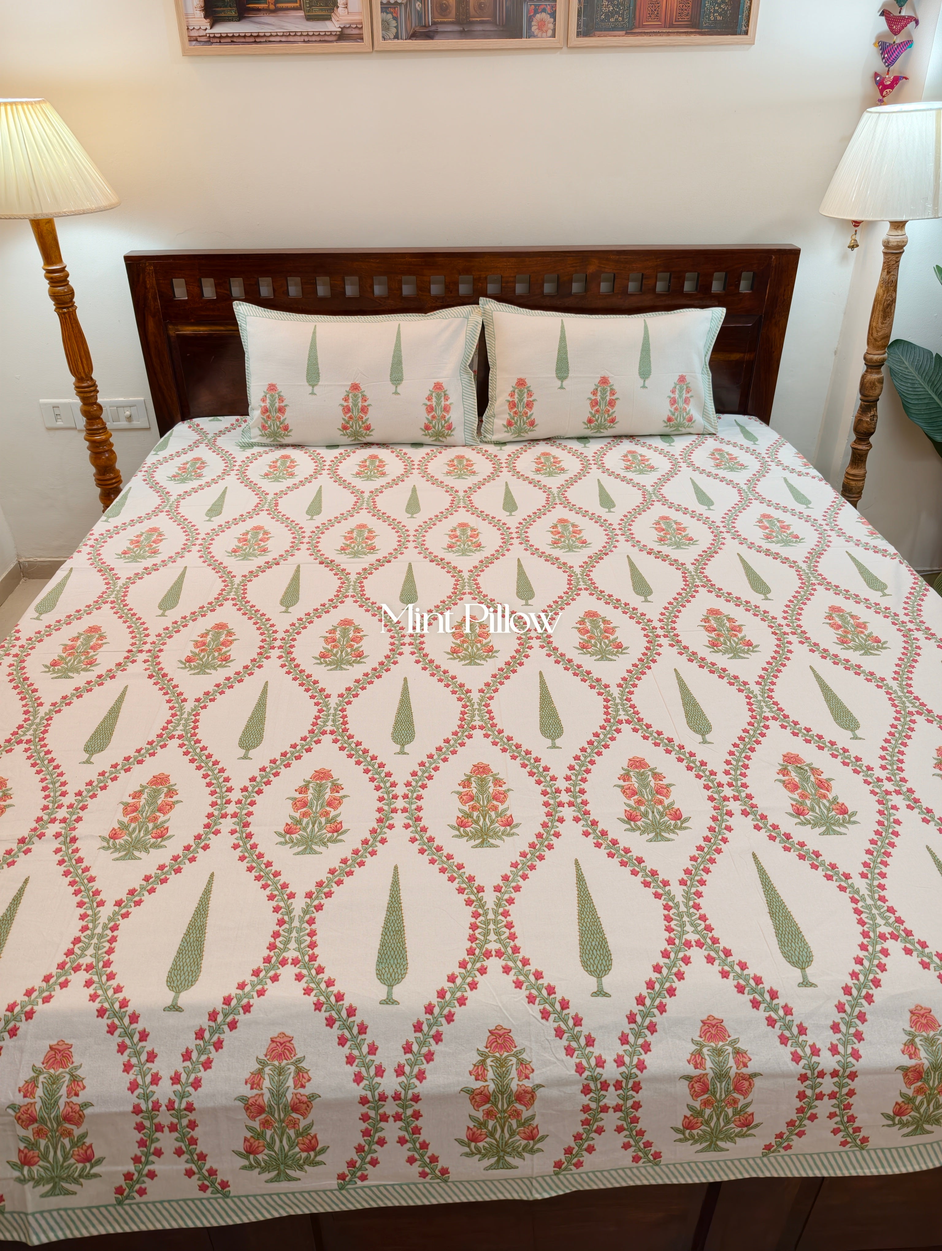 King/Queen Size Regular Bedsheet