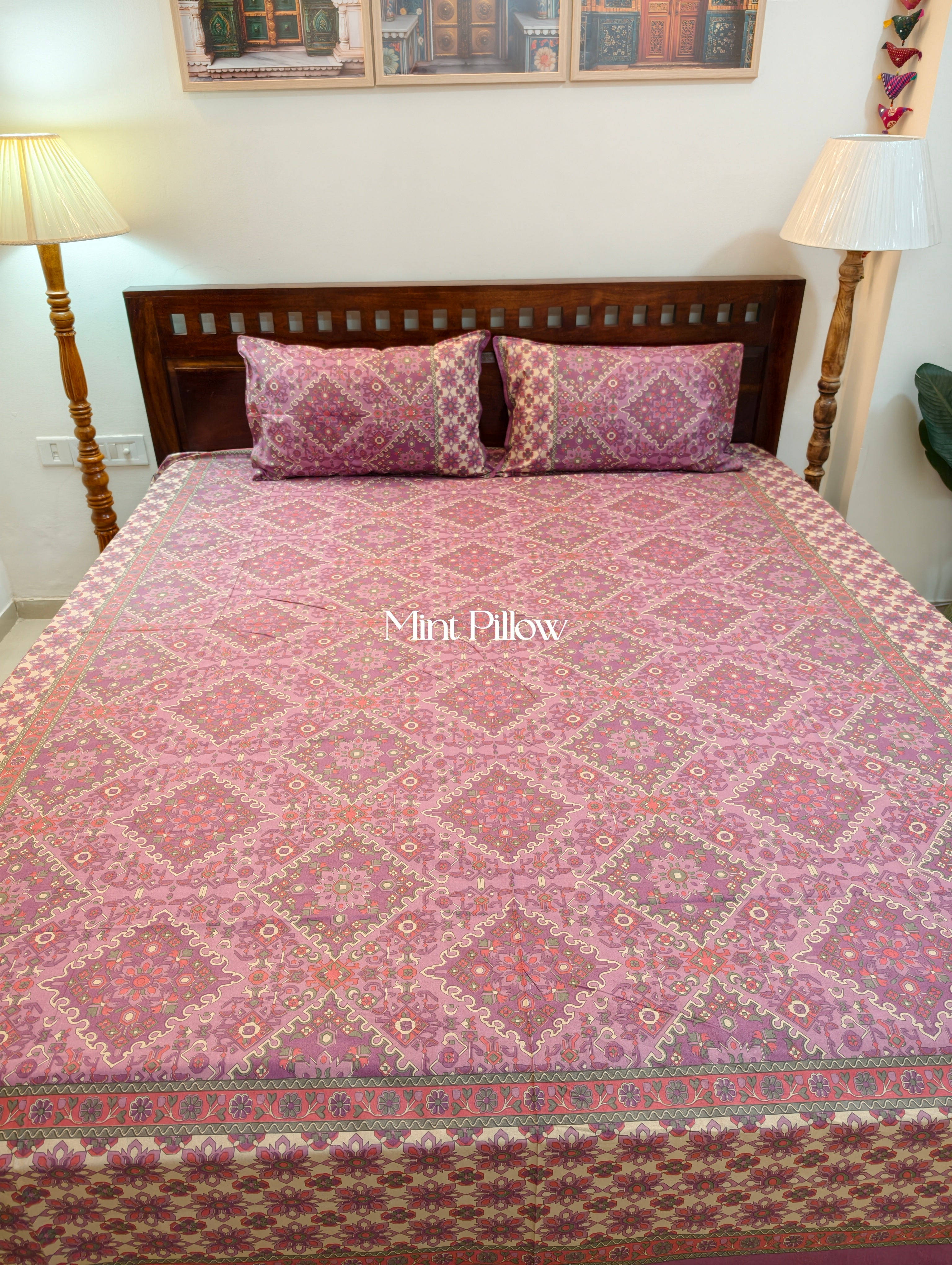 King/Queen Size Regular Bedsheet