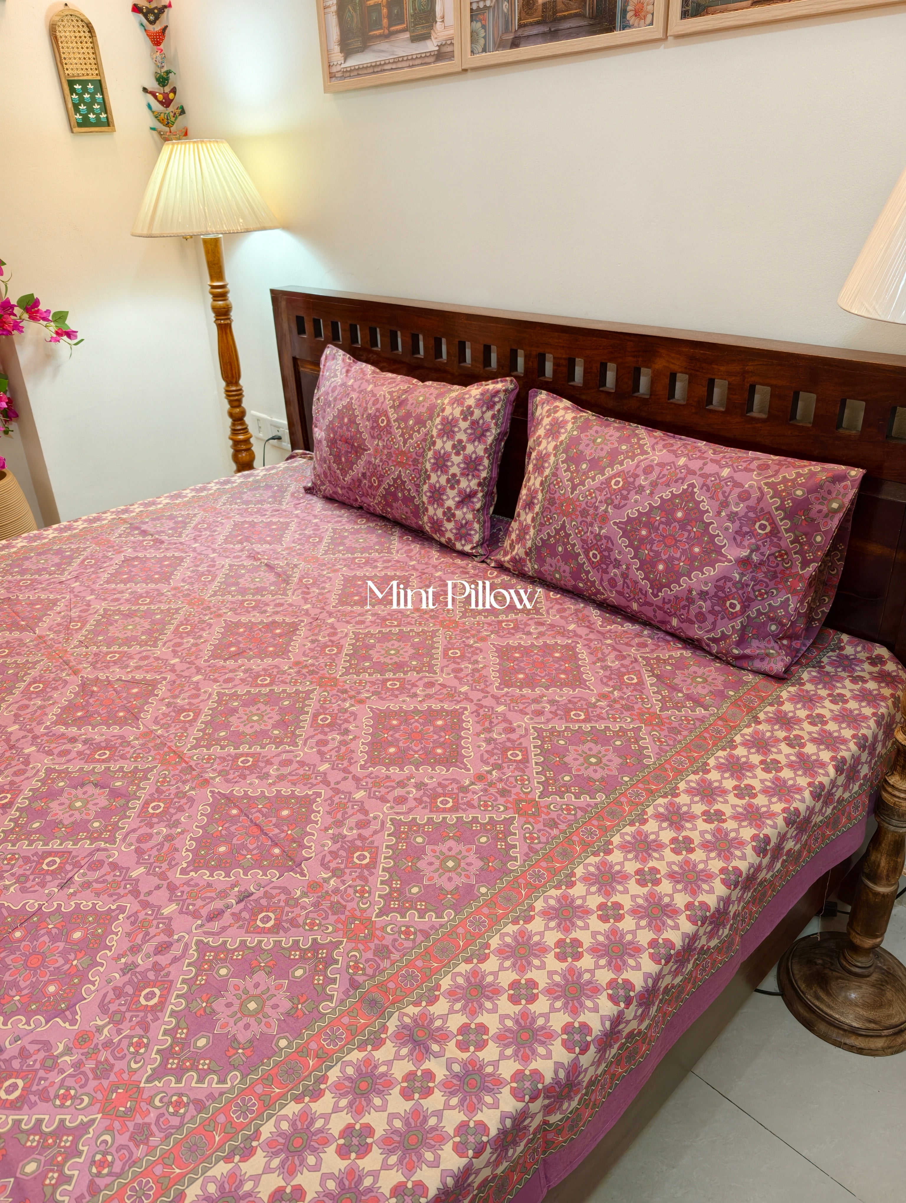 King/Queen Size Regular Bedsheet