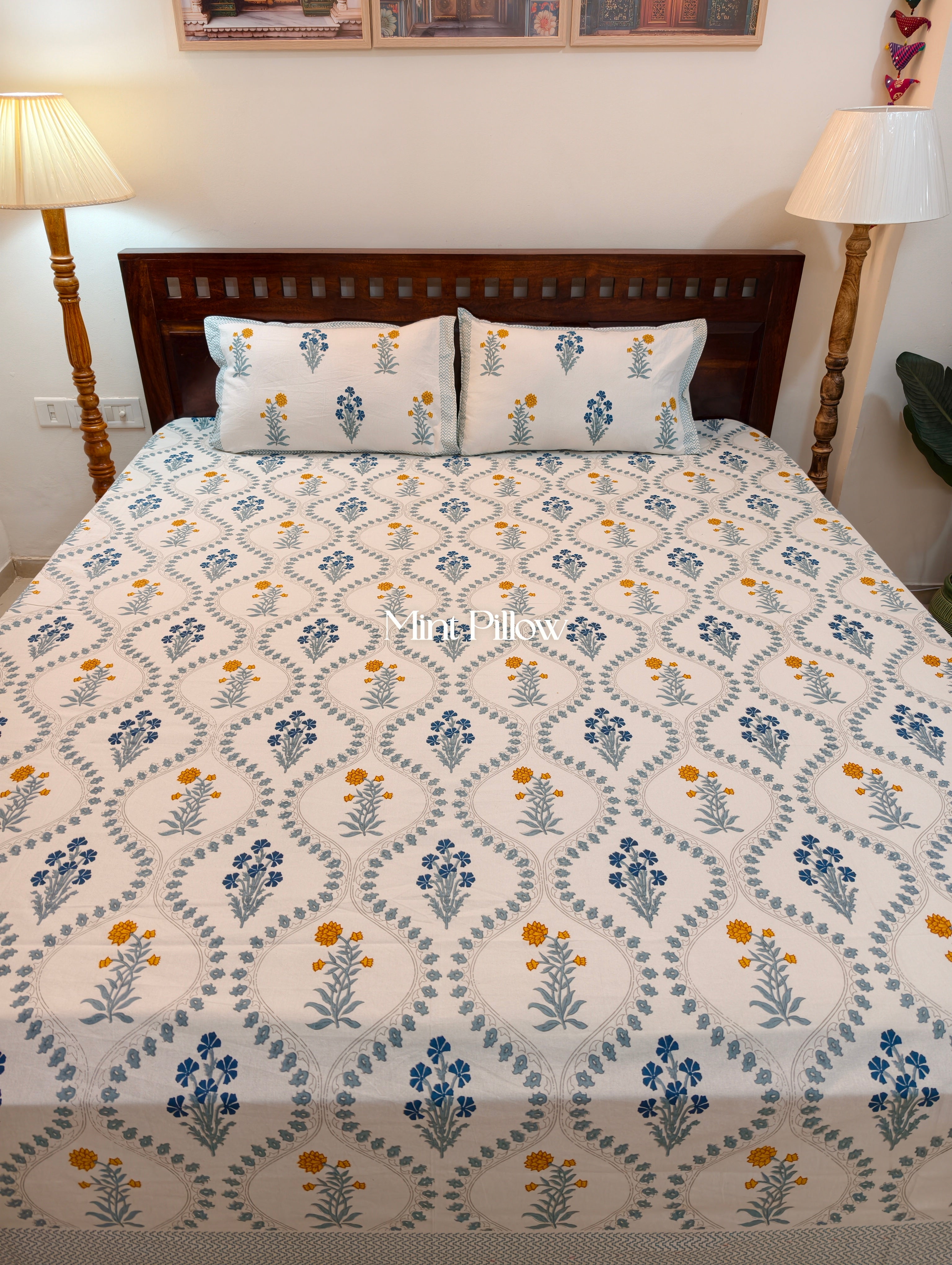 King/Queen Size Regular Bedsheet