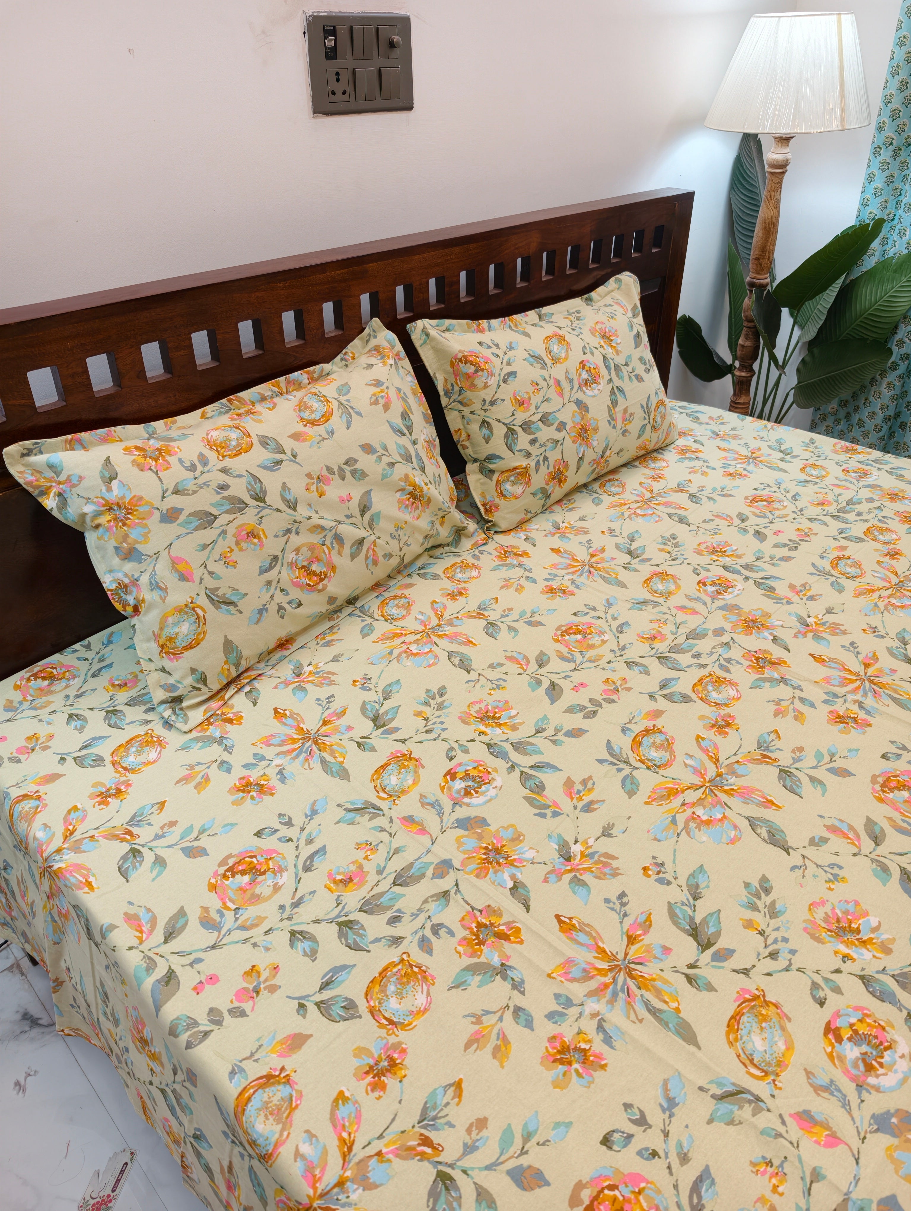 King/Queen Size Regular Bedsheet