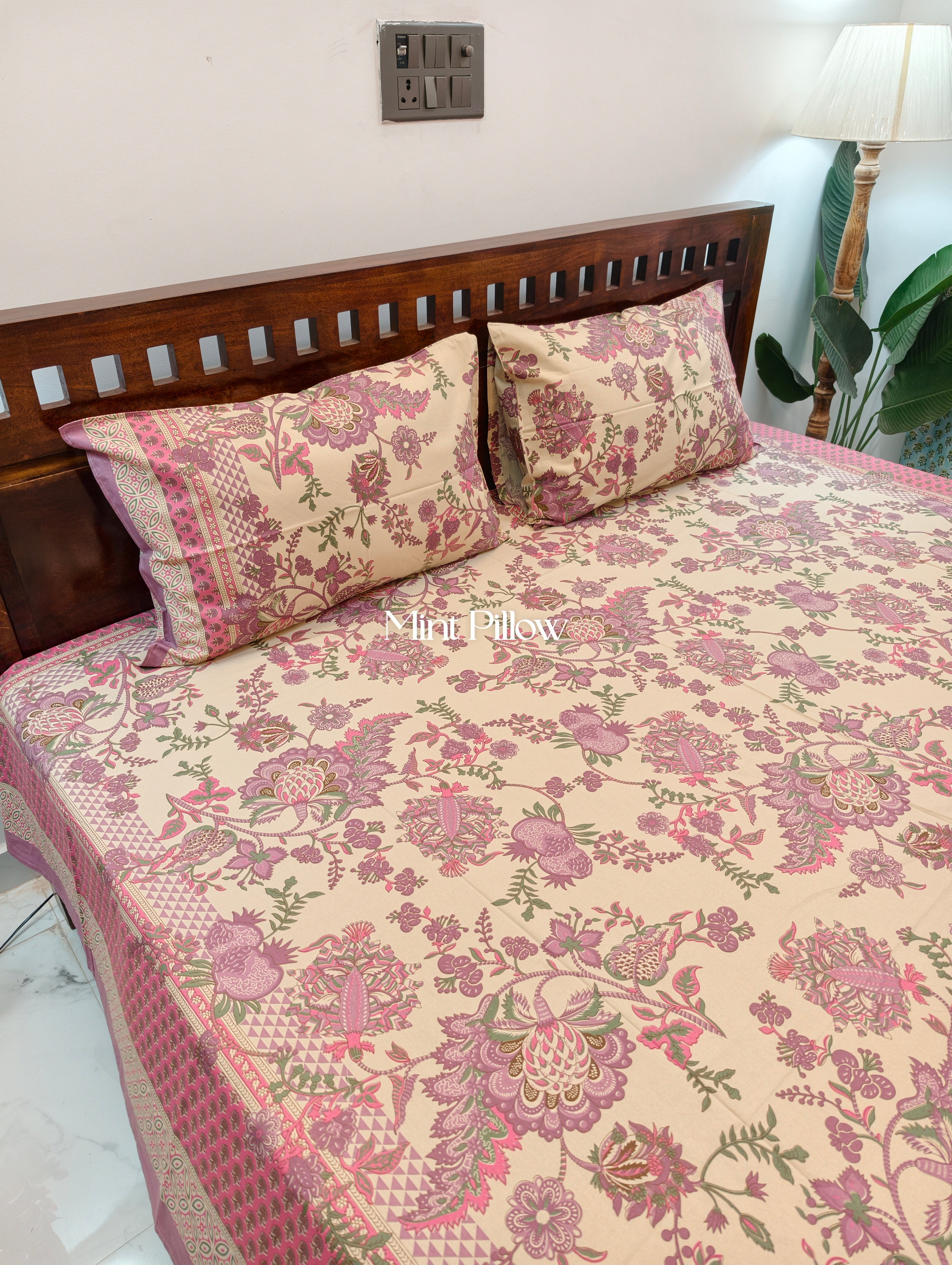 King/Queen Size Regular Bedsheet