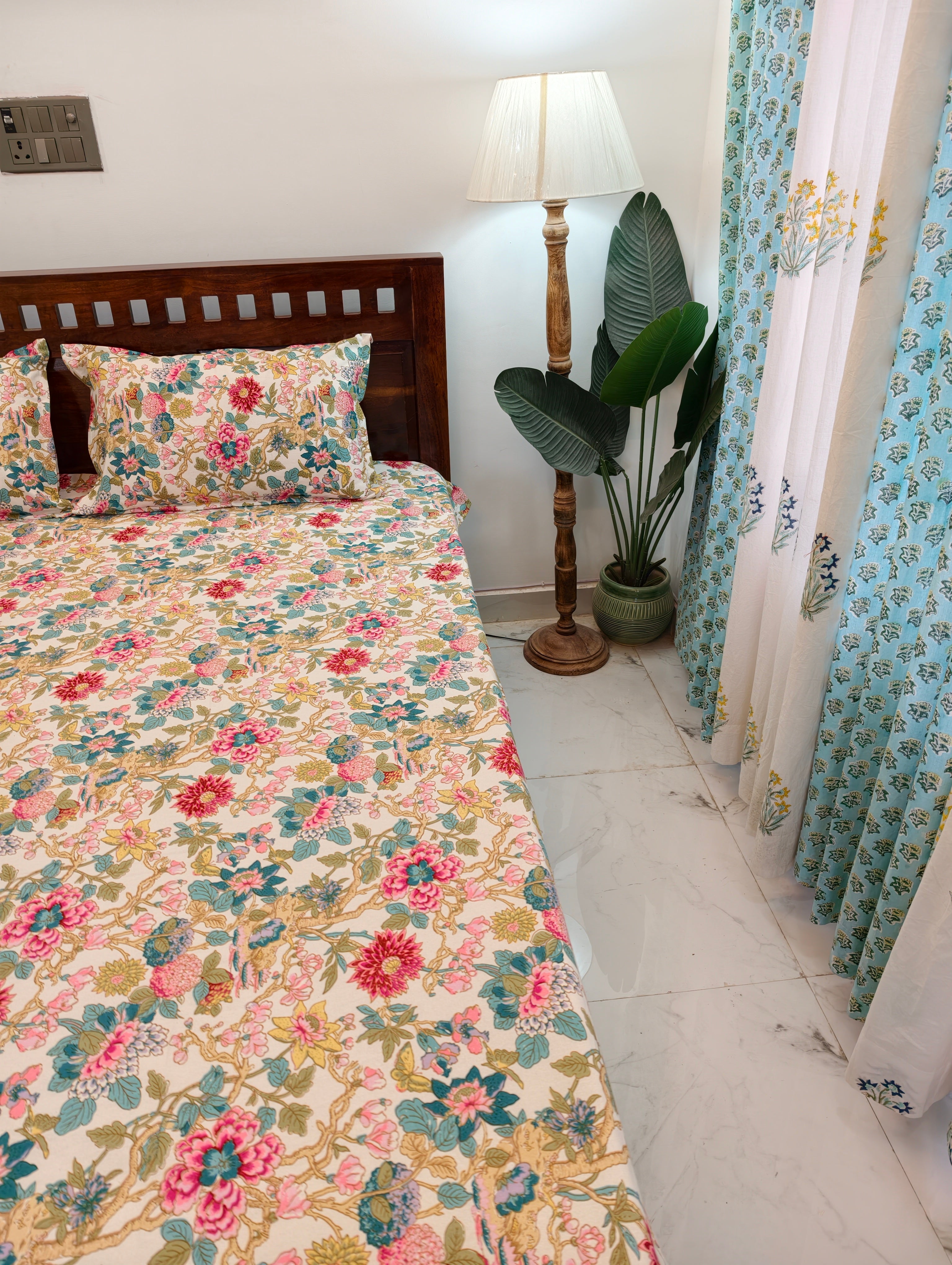 King/Queen Size Regular Bedsheet