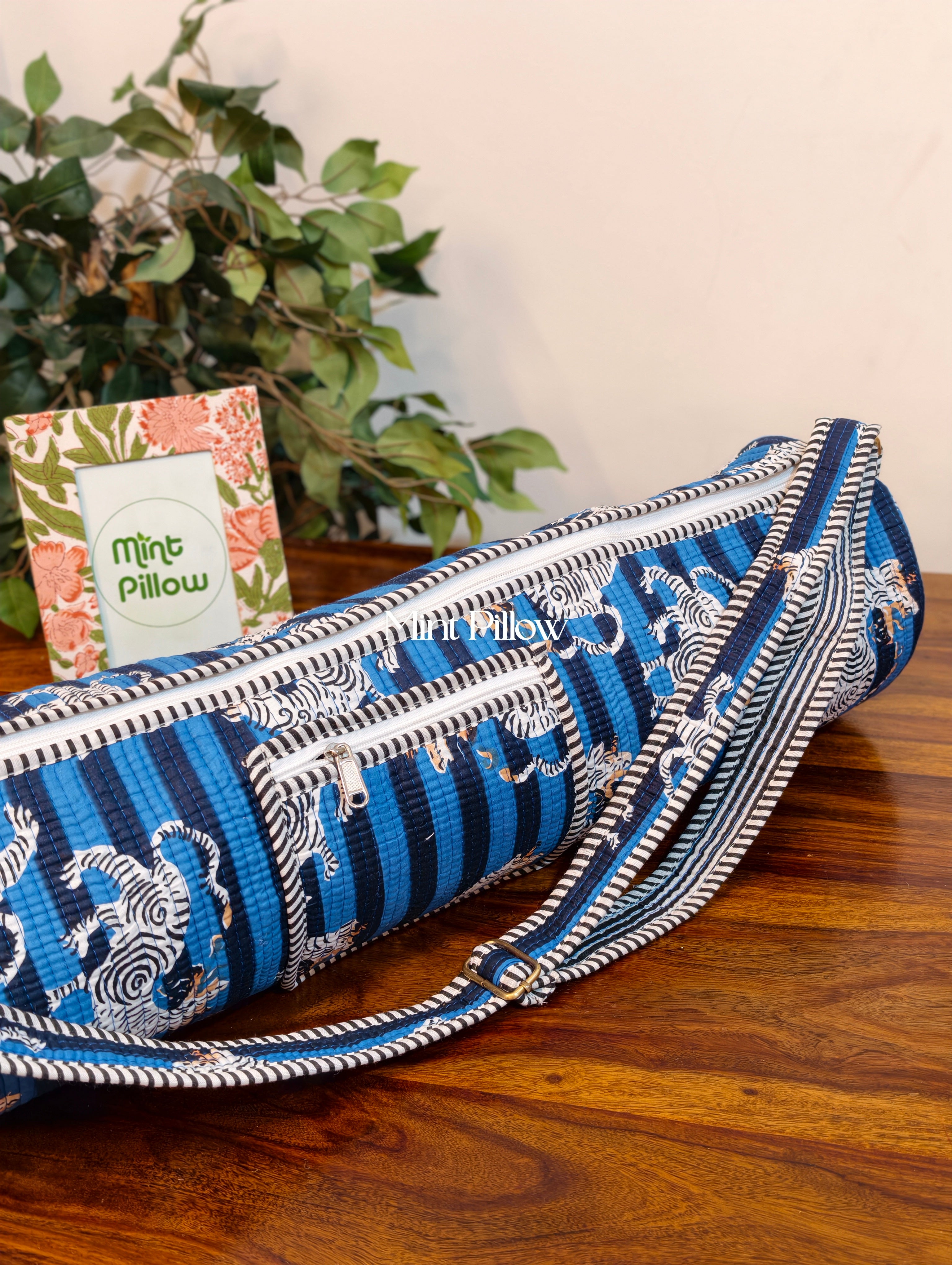 Handmade Jaipuri Print Yoga Mat Bag