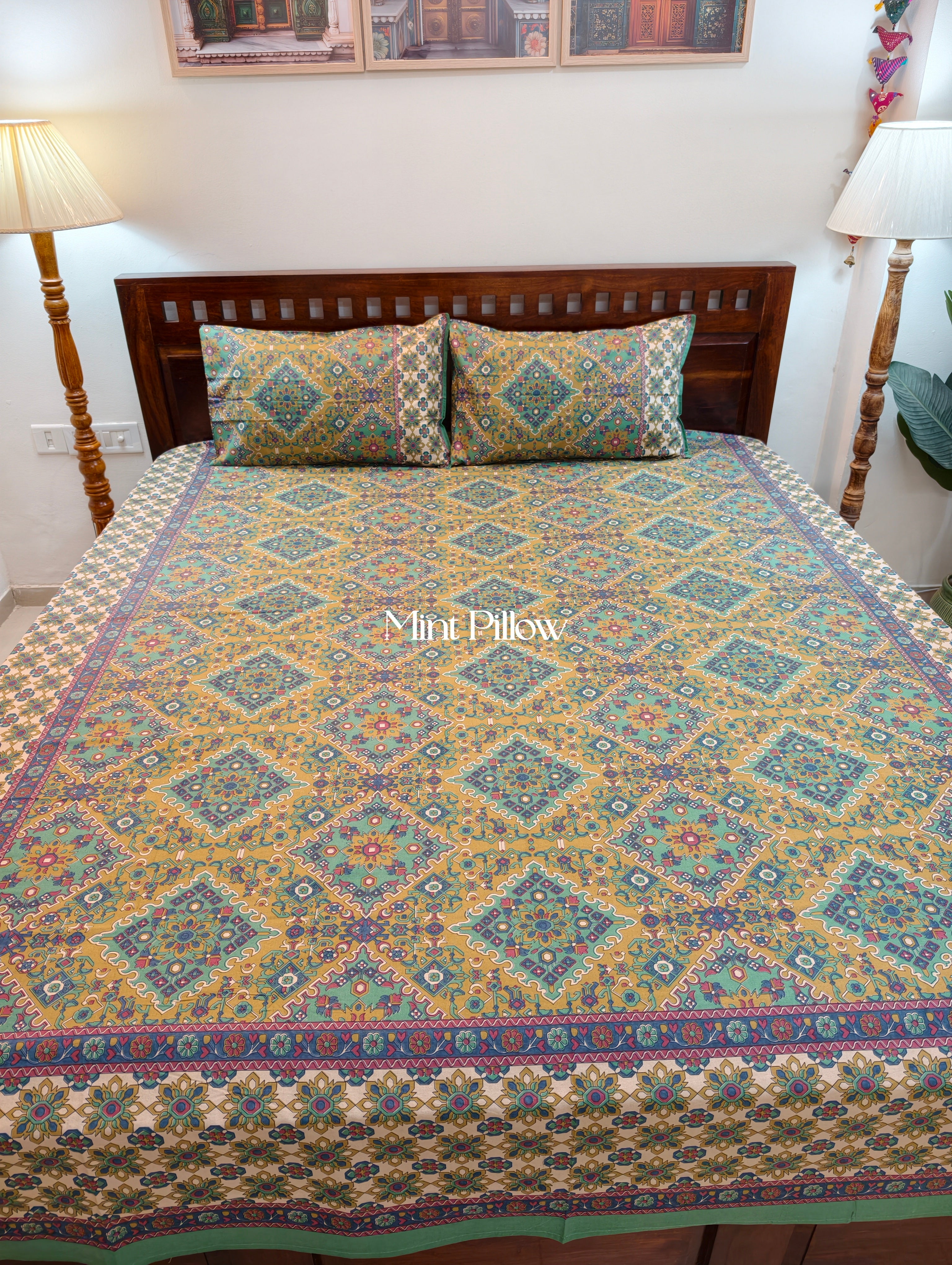 King/Queen Size Regular Bedsheet