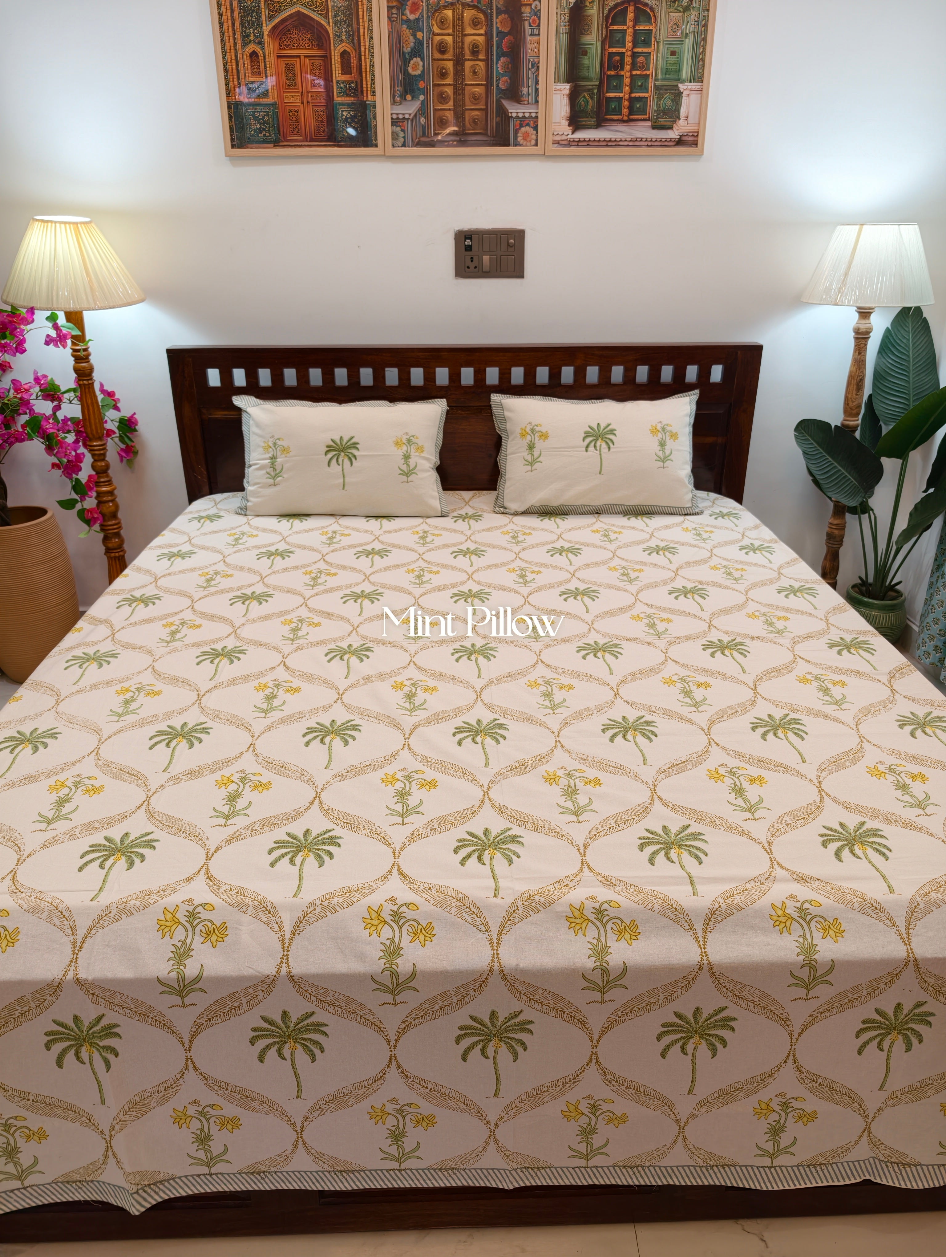King/Queen Size Regular Bedsheet