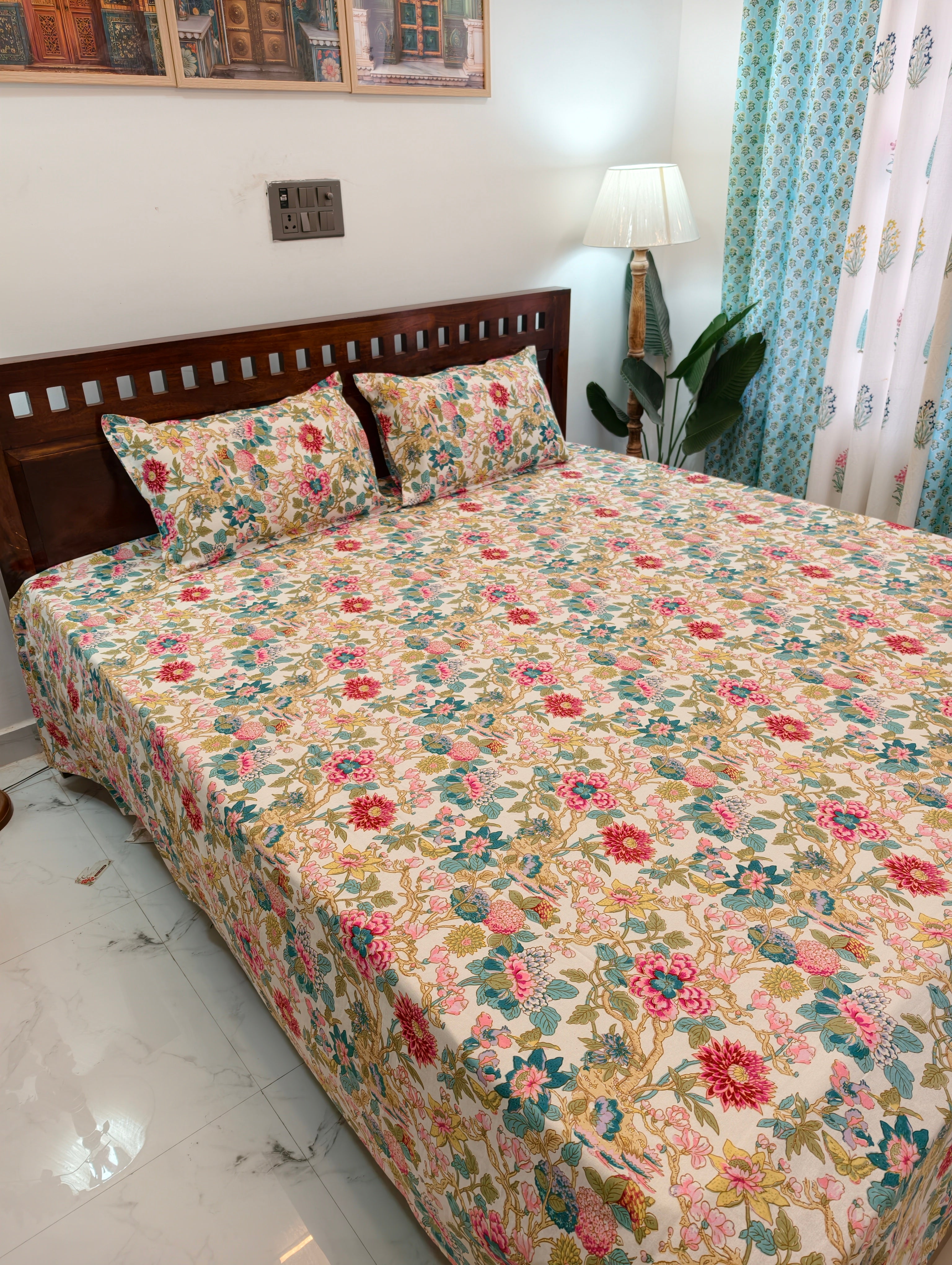 King/Queen Size Regular Bedsheet