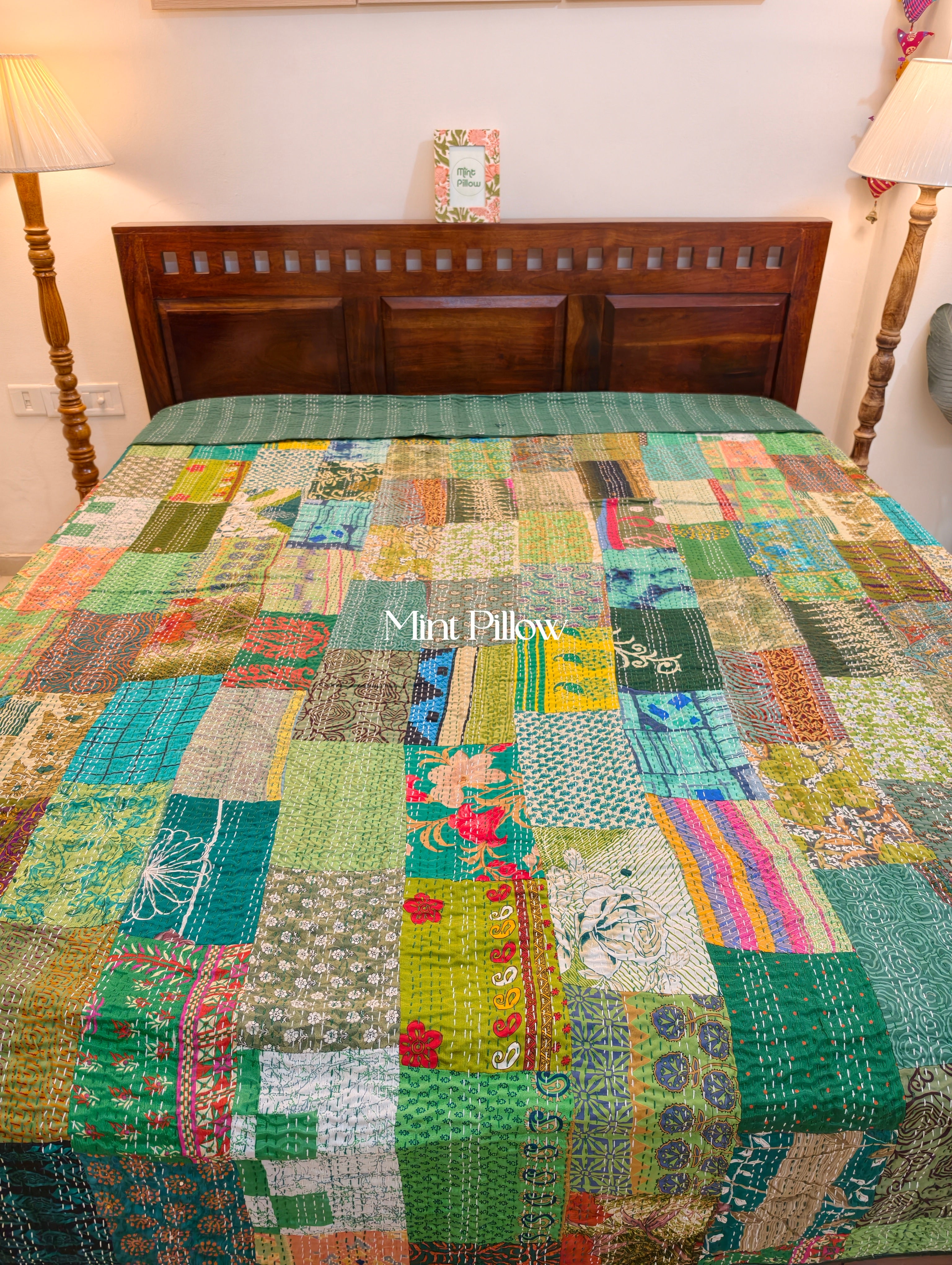 Kantha Bedcover 108 x108