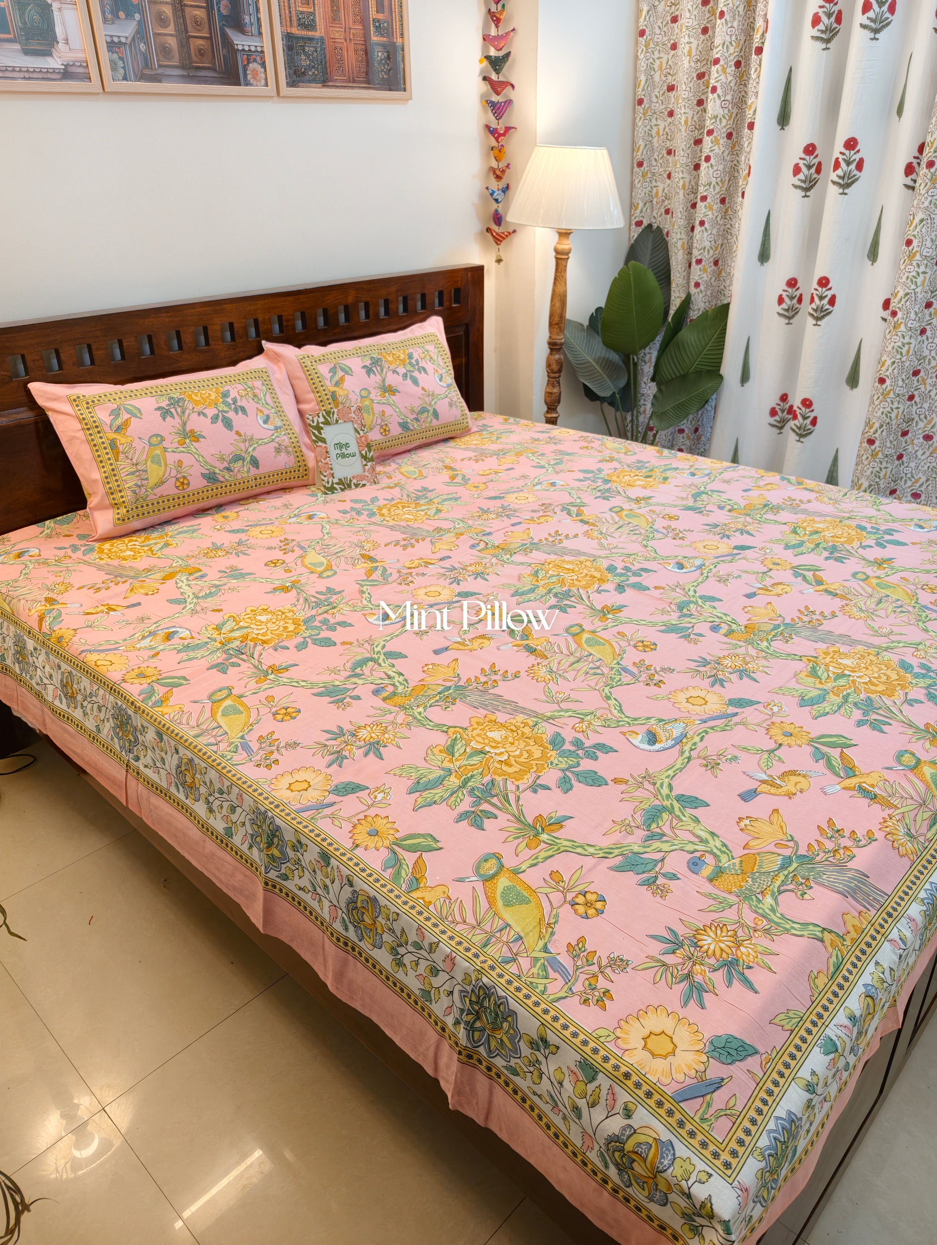 King/Queen Size Regular Bedsheet