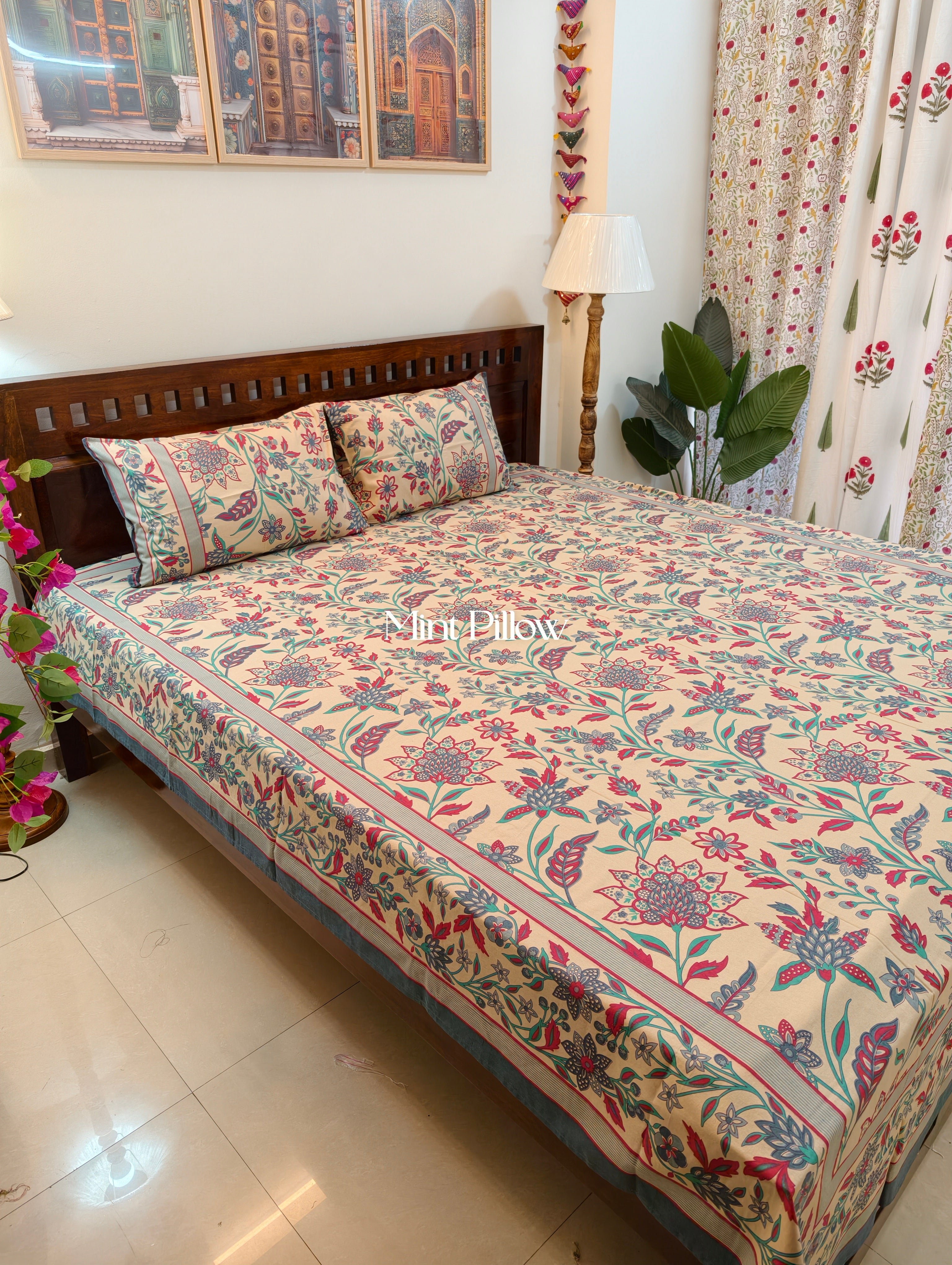 King/Queen Size Regular Bedsheet