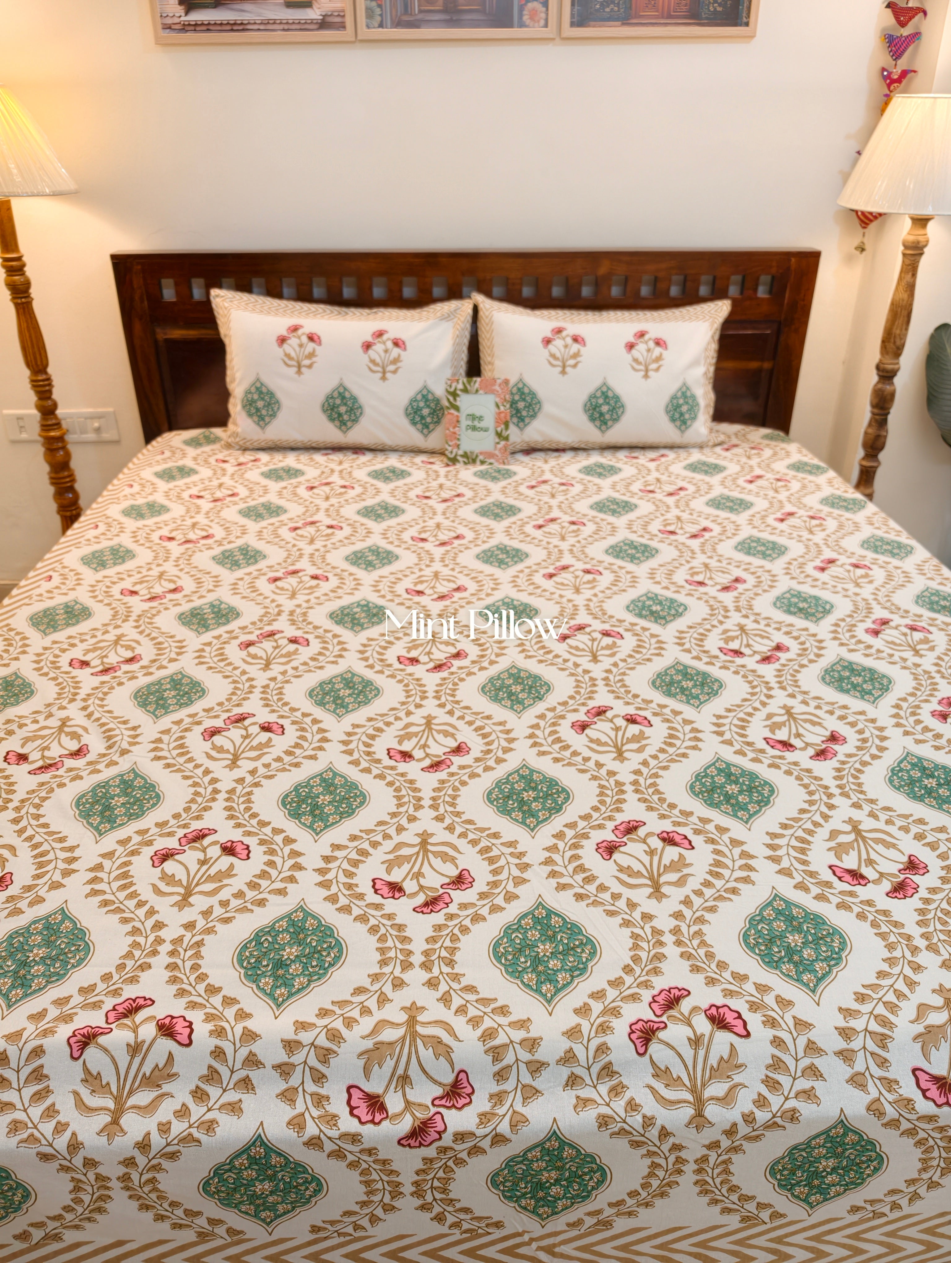 King/Queen Size Regular Bedsheet