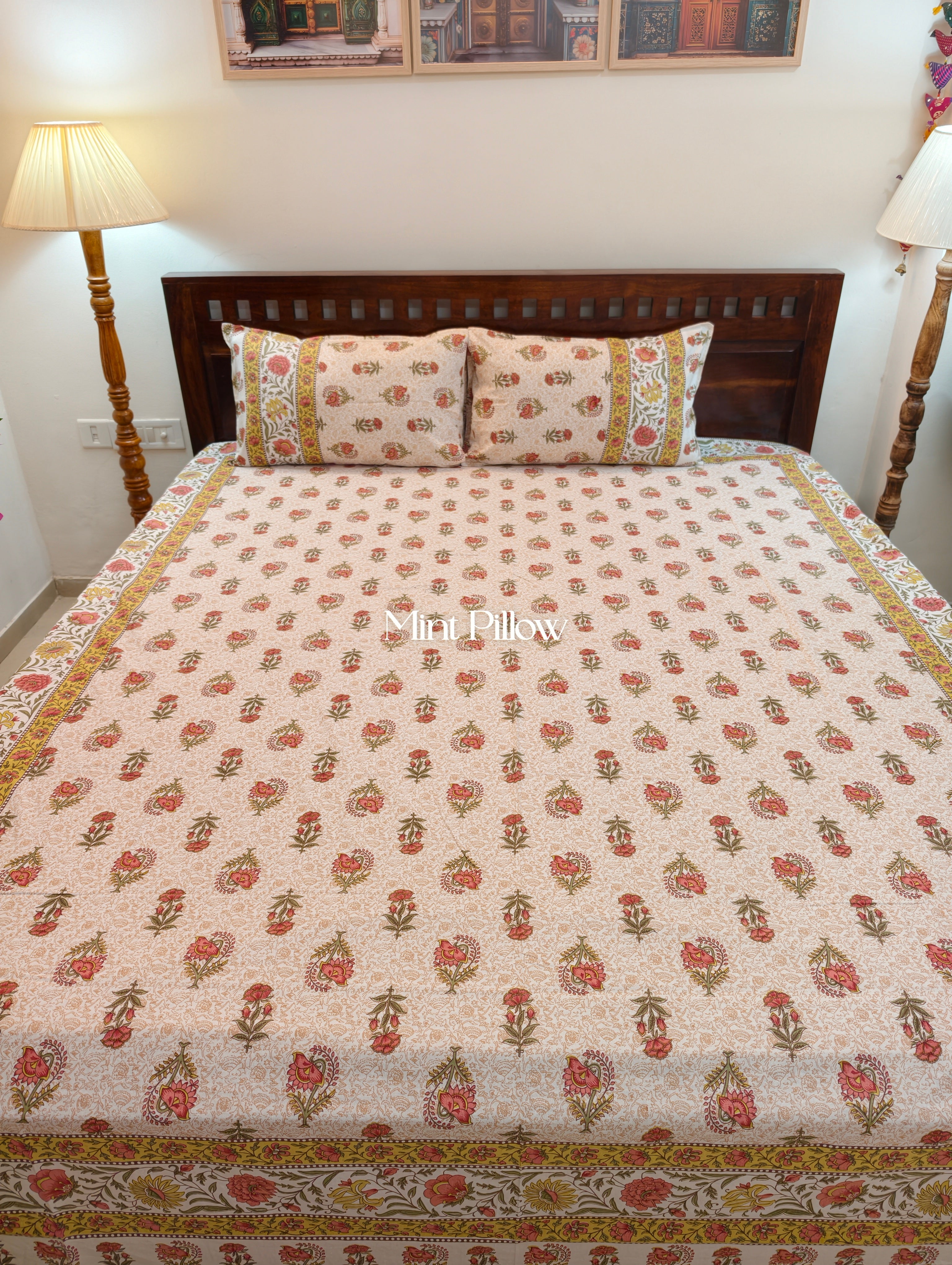 King/Queen Size Regular Bedsheet
