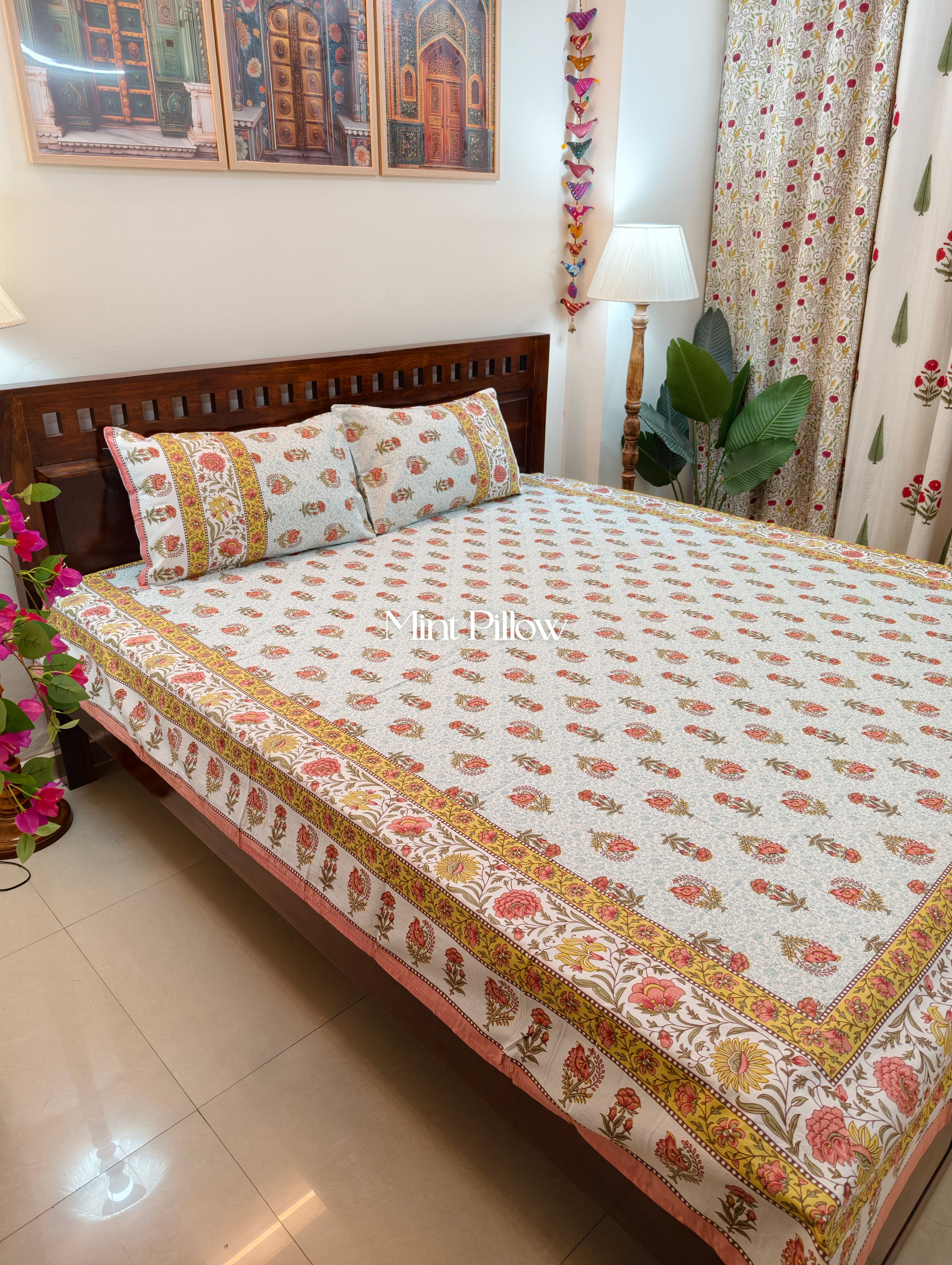 King/Queen Size Regular Bedsheet