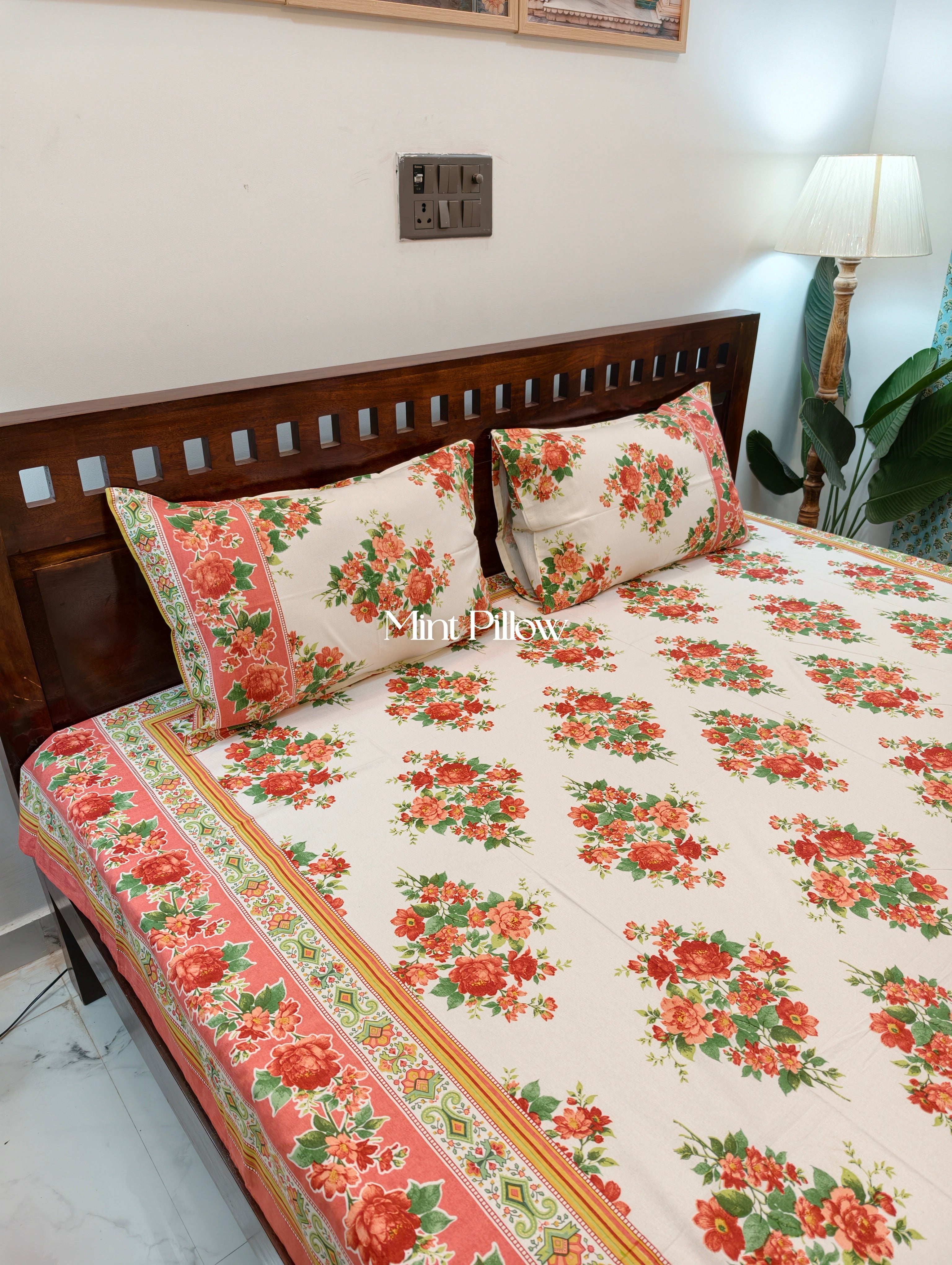King/Queen Size Regular Bedsheet