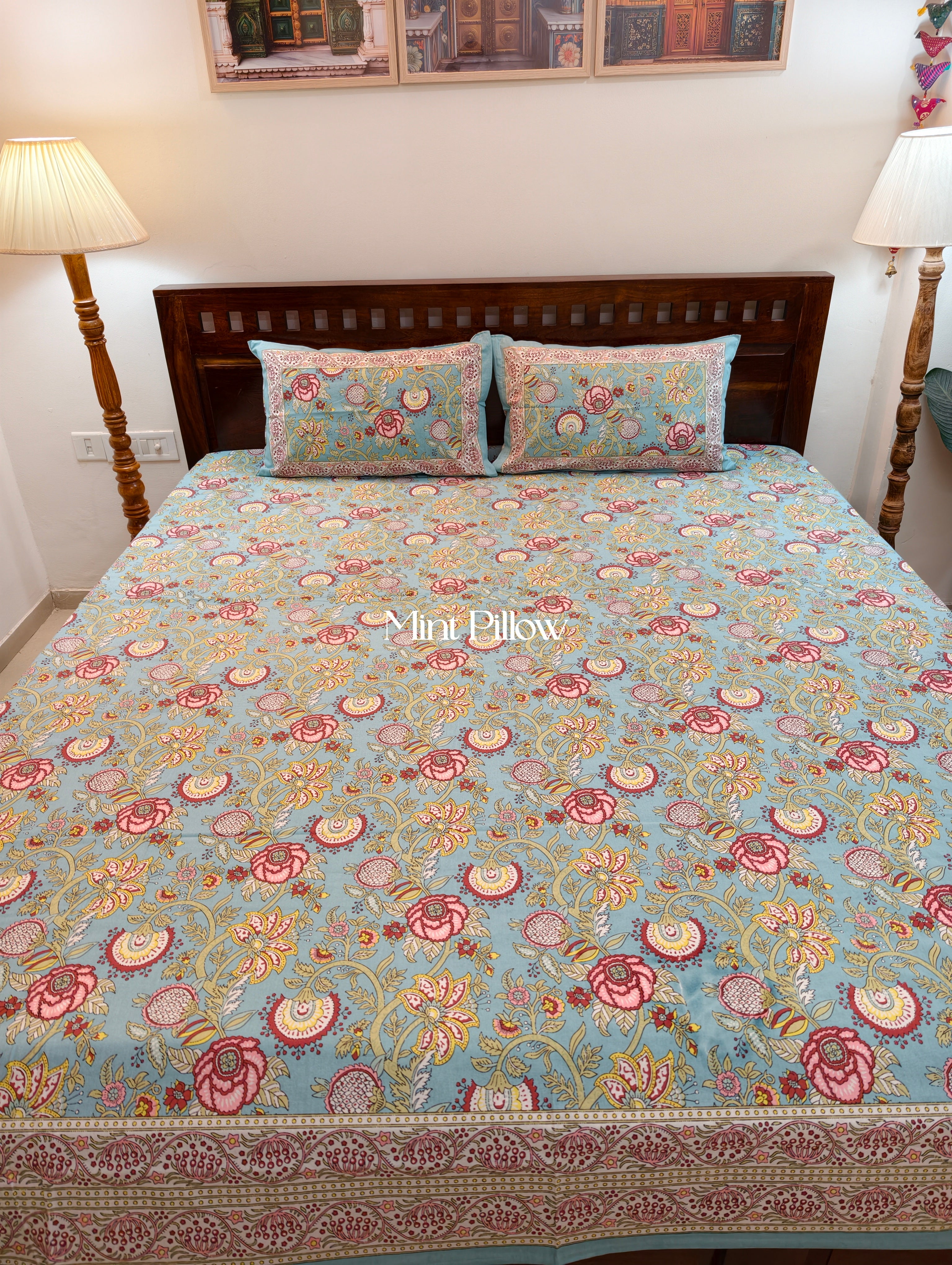 King/Queen Size Regular Bedsheet