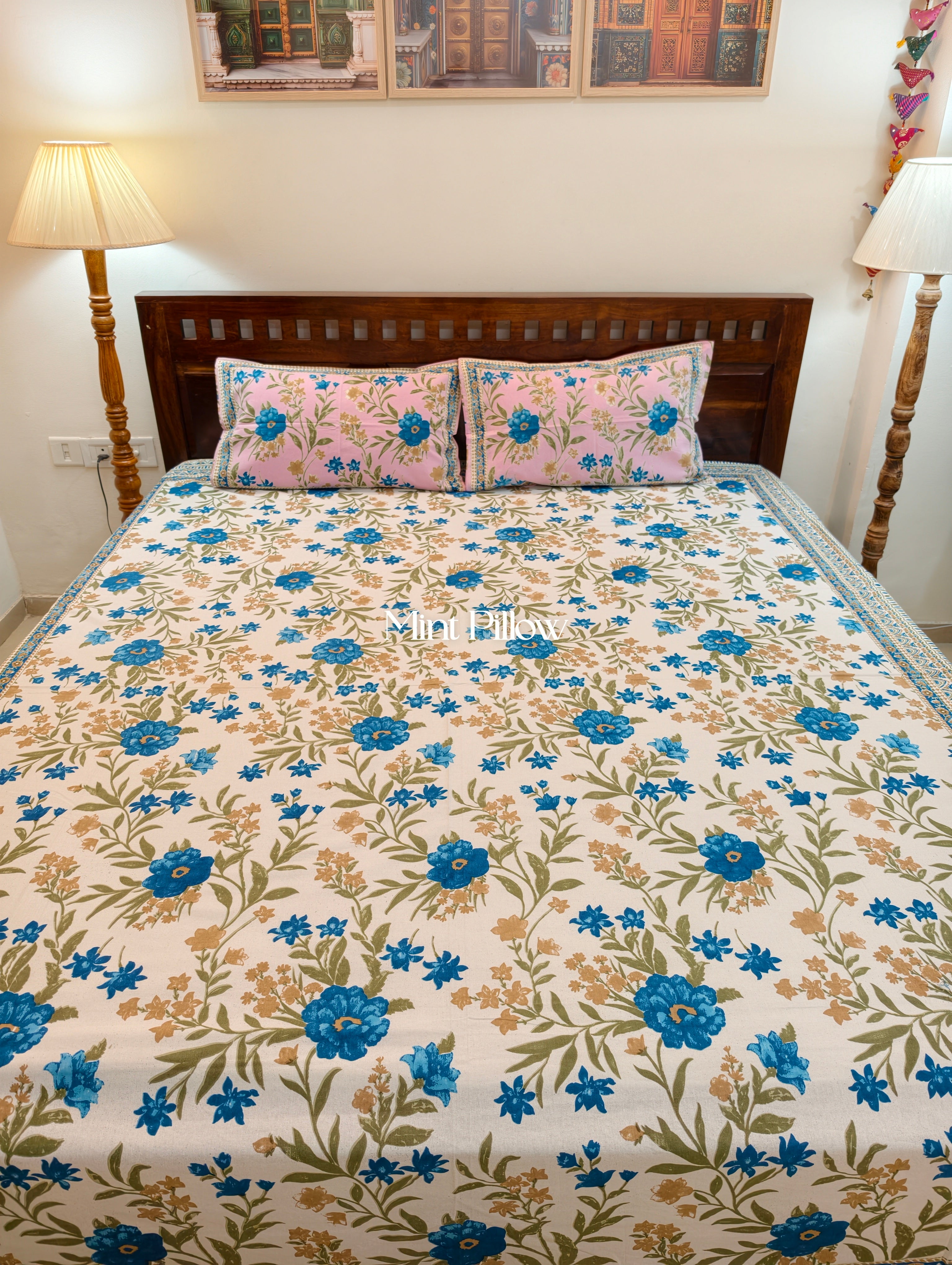 King/Queen Size Regular Bedsheet