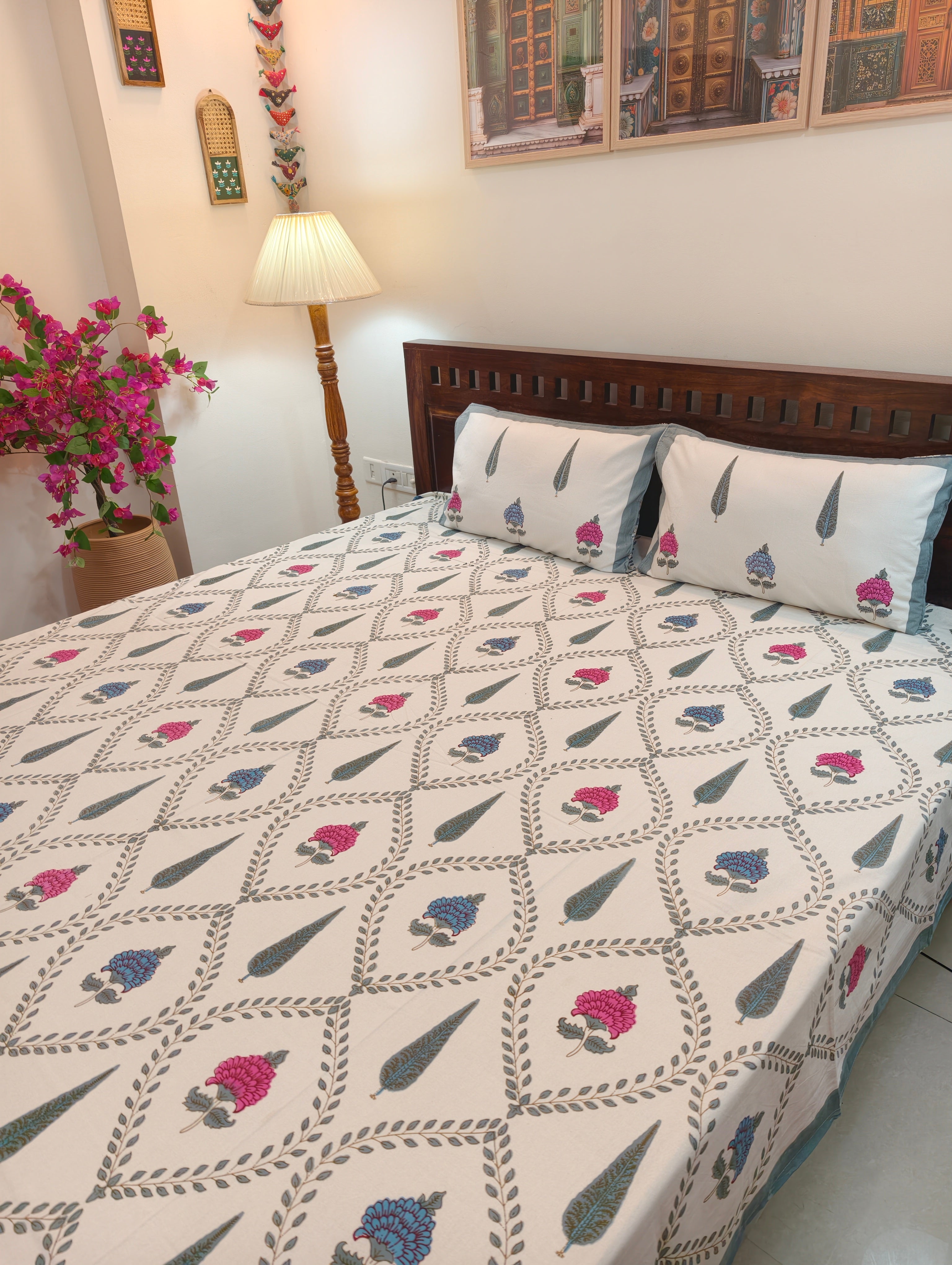King/Queen Size Regular Bedsheet
