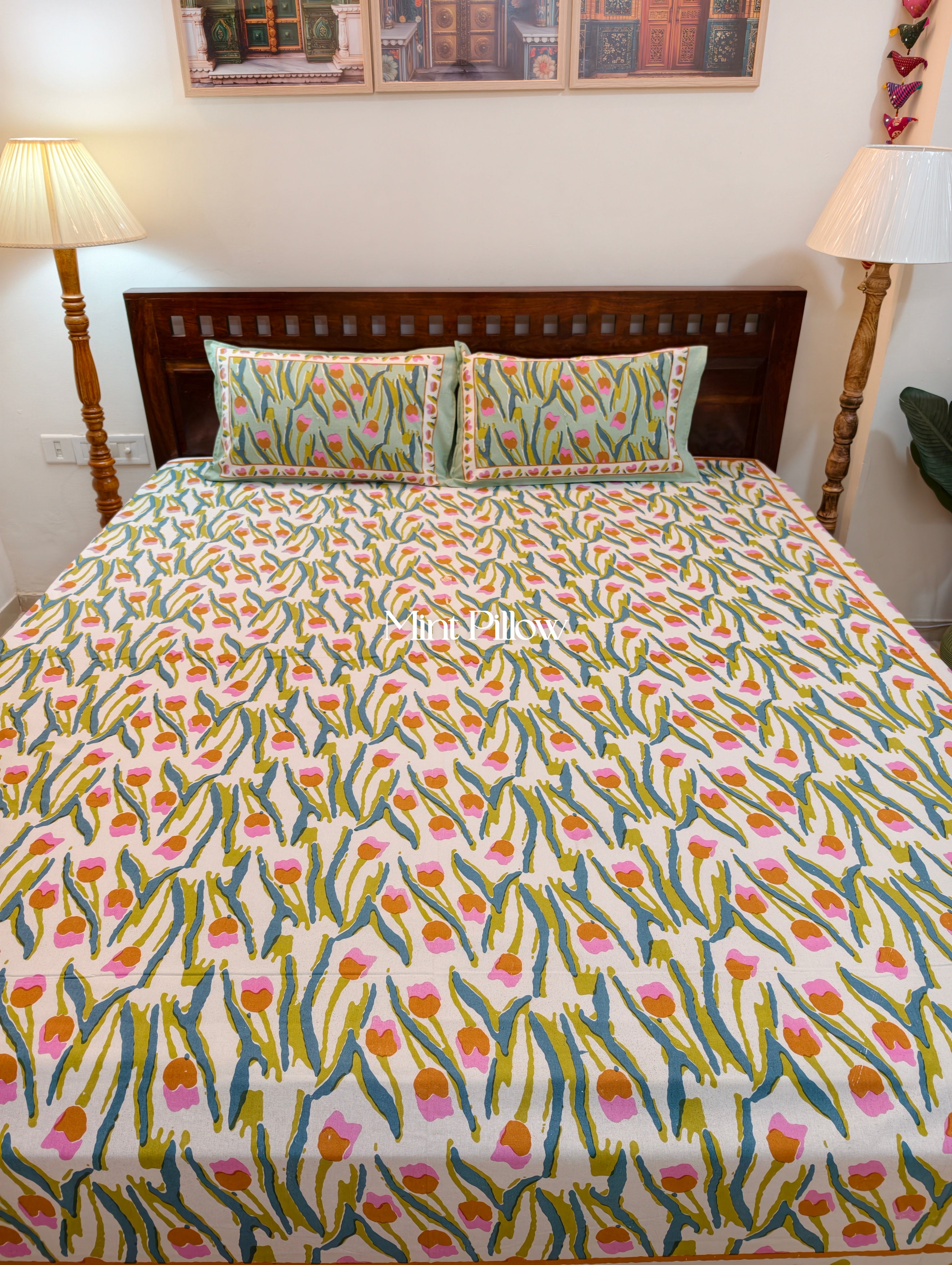 King/Queen Size Regular Bedsheet