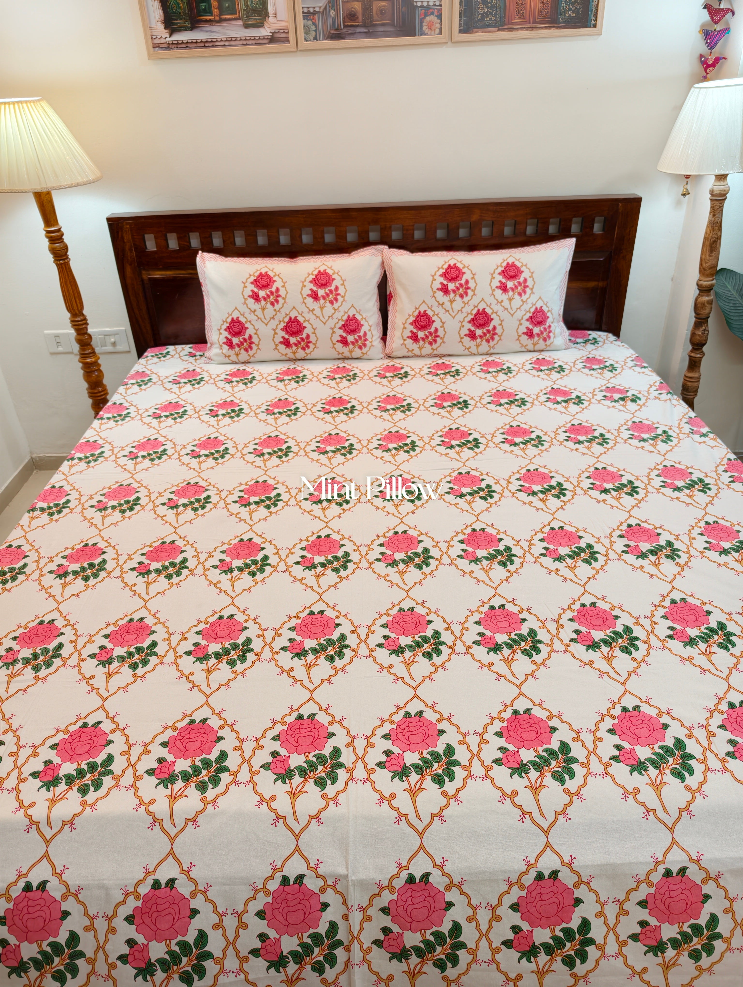 King/Queen Size Regular Bedsheet