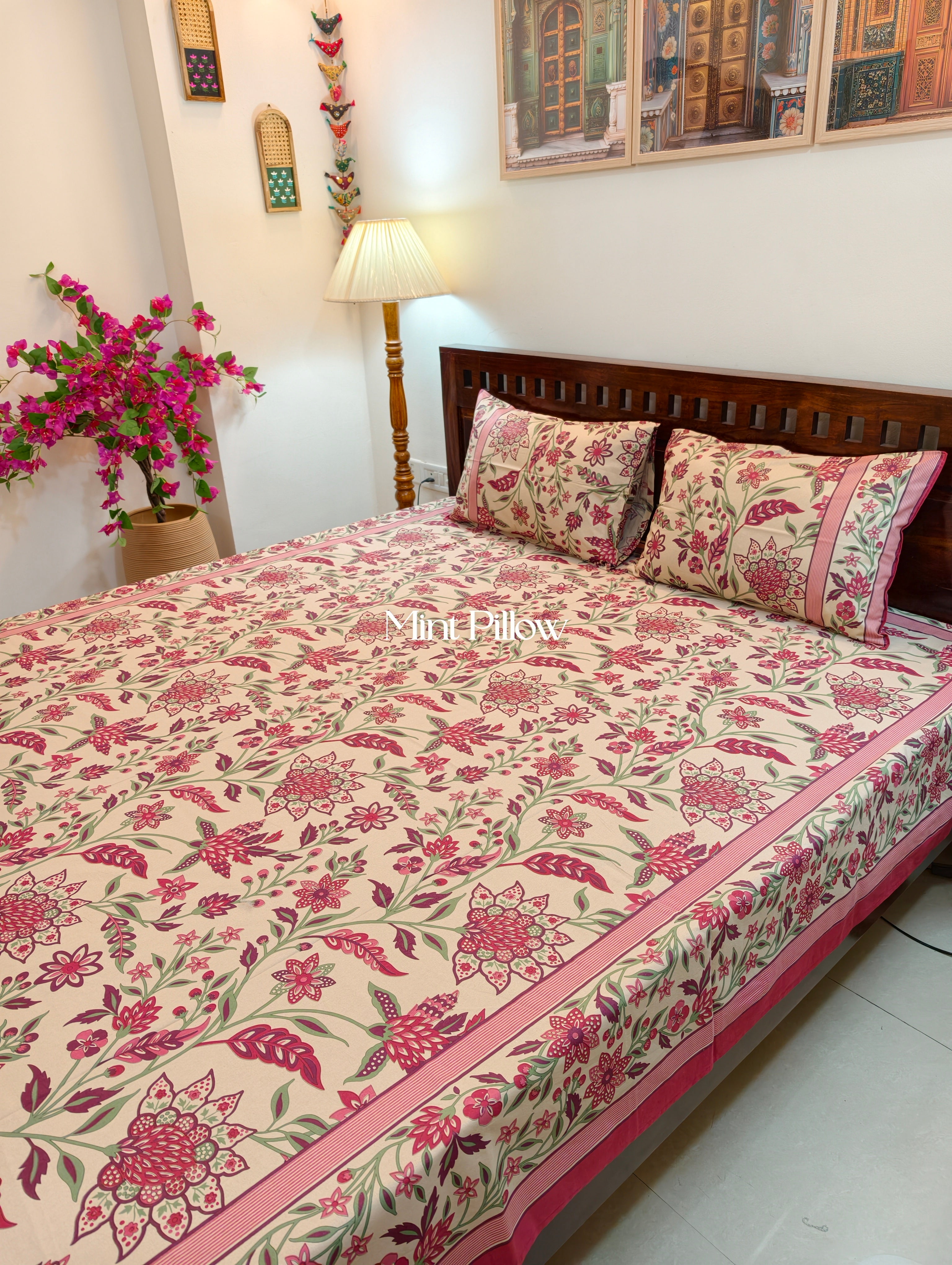 King/Queen Size Regular Bedsheet