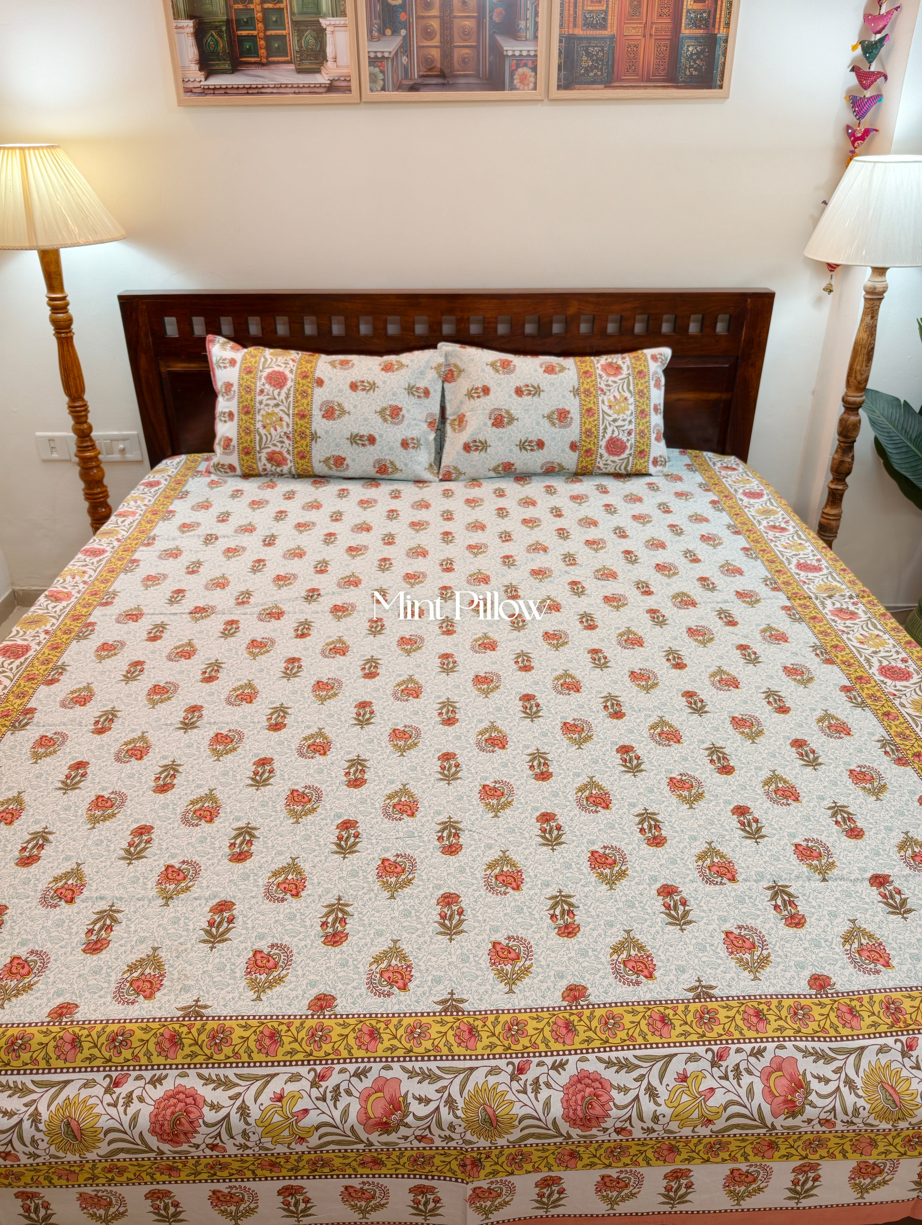 King/Queen Size Regular Bedsheet
