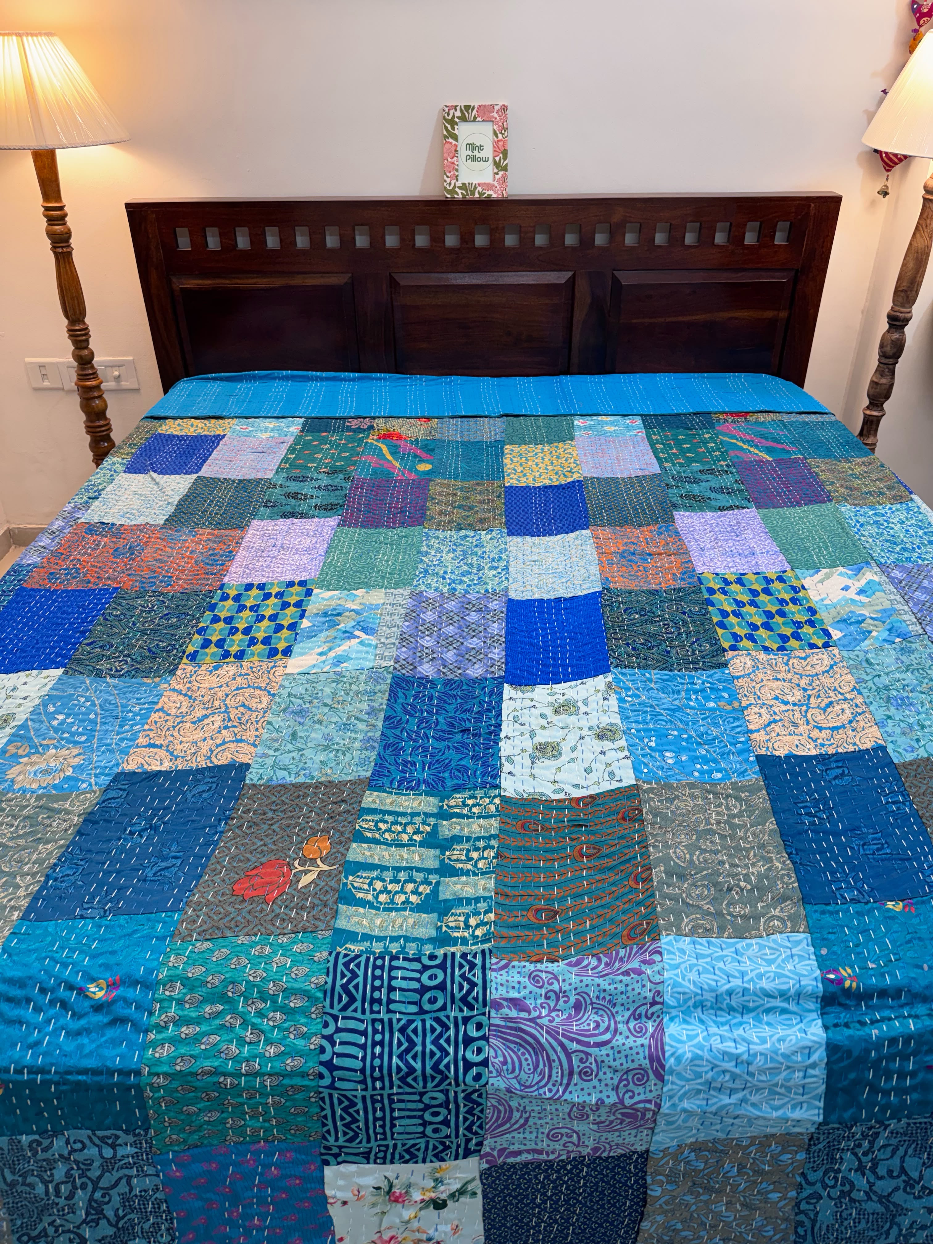Kantha Bedcover 108 x108