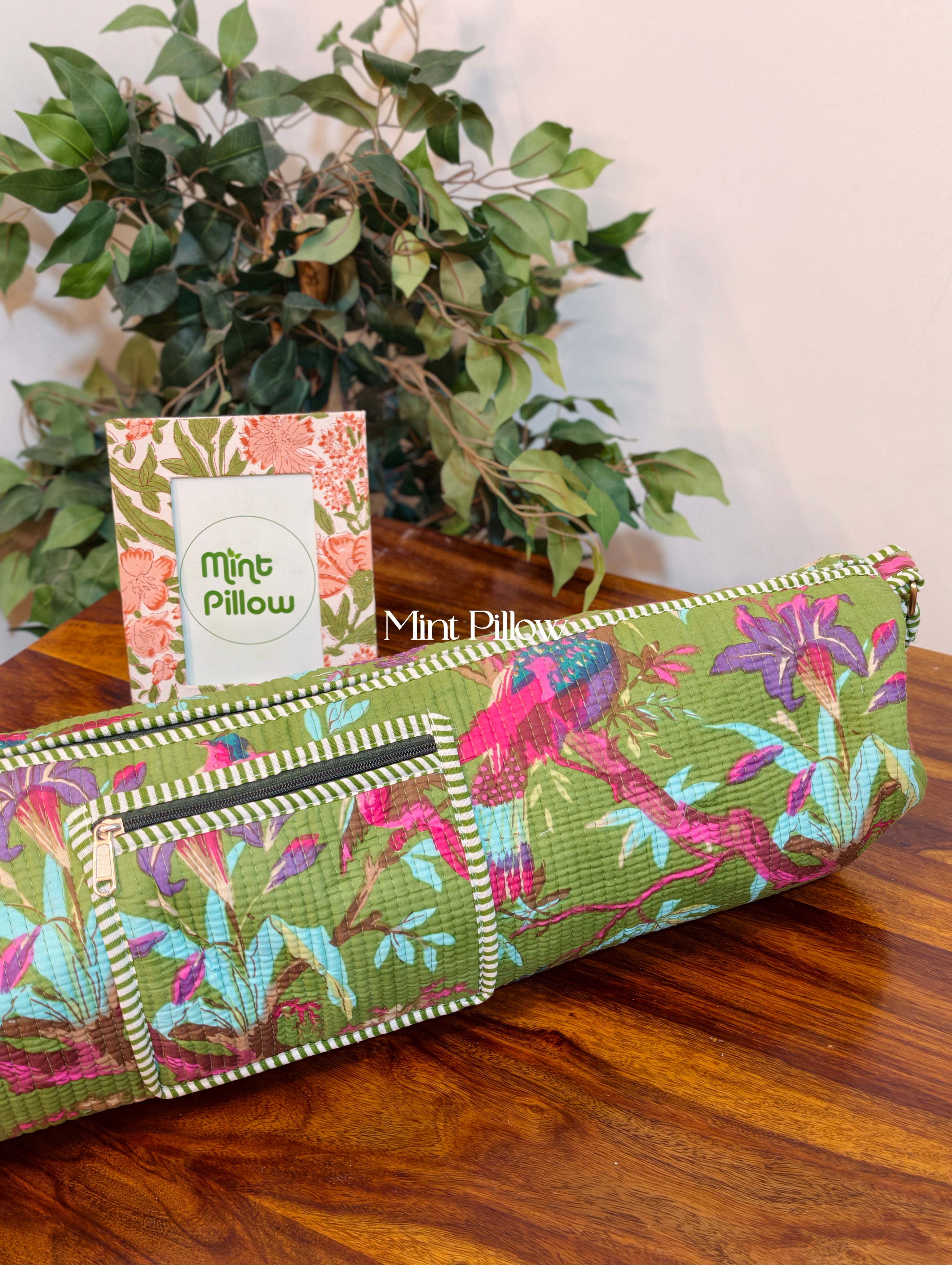Handmade Jaipuri Print Yoga Mat Bag
