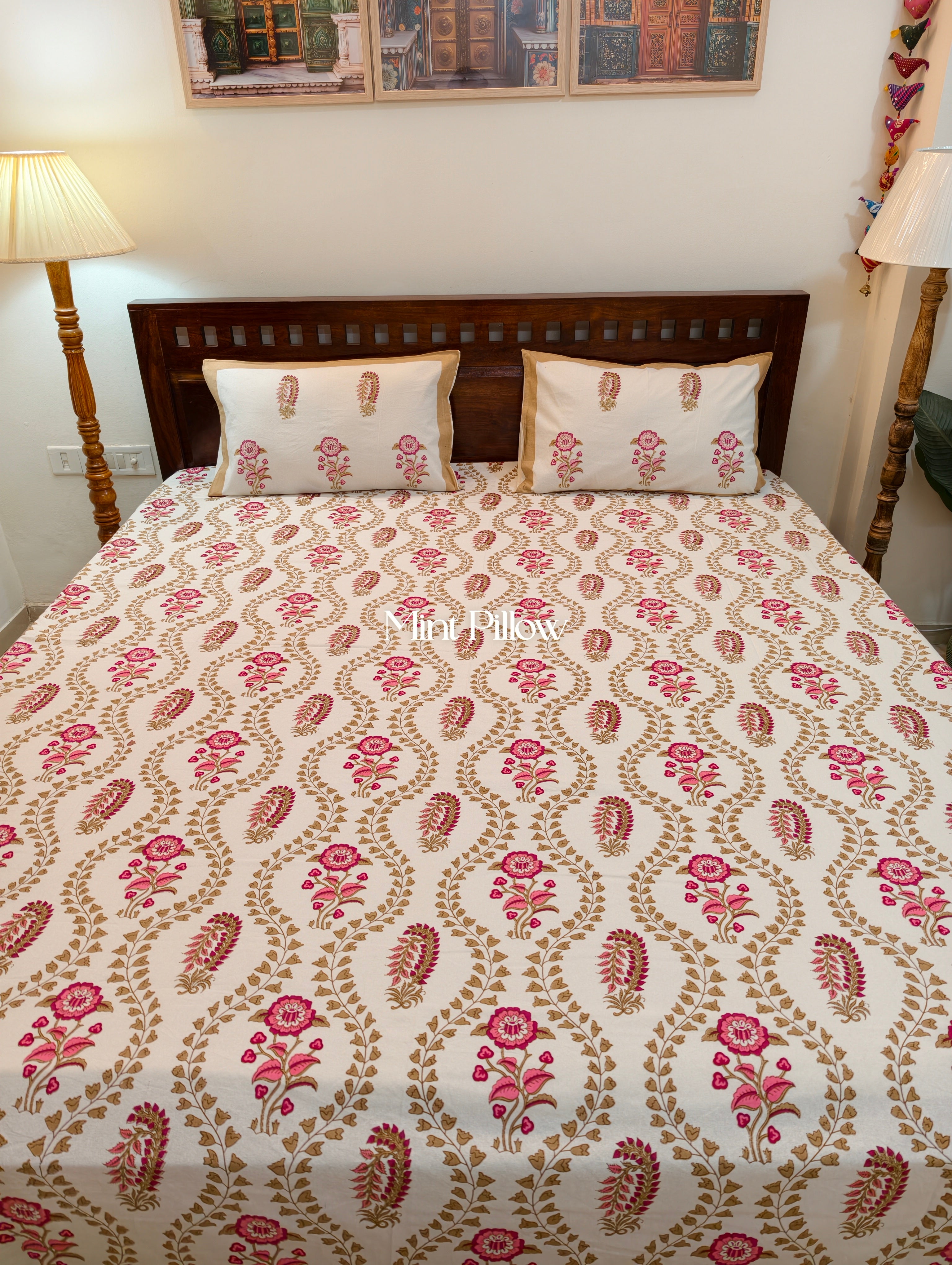 King/Queen Size Regular Bedsheet