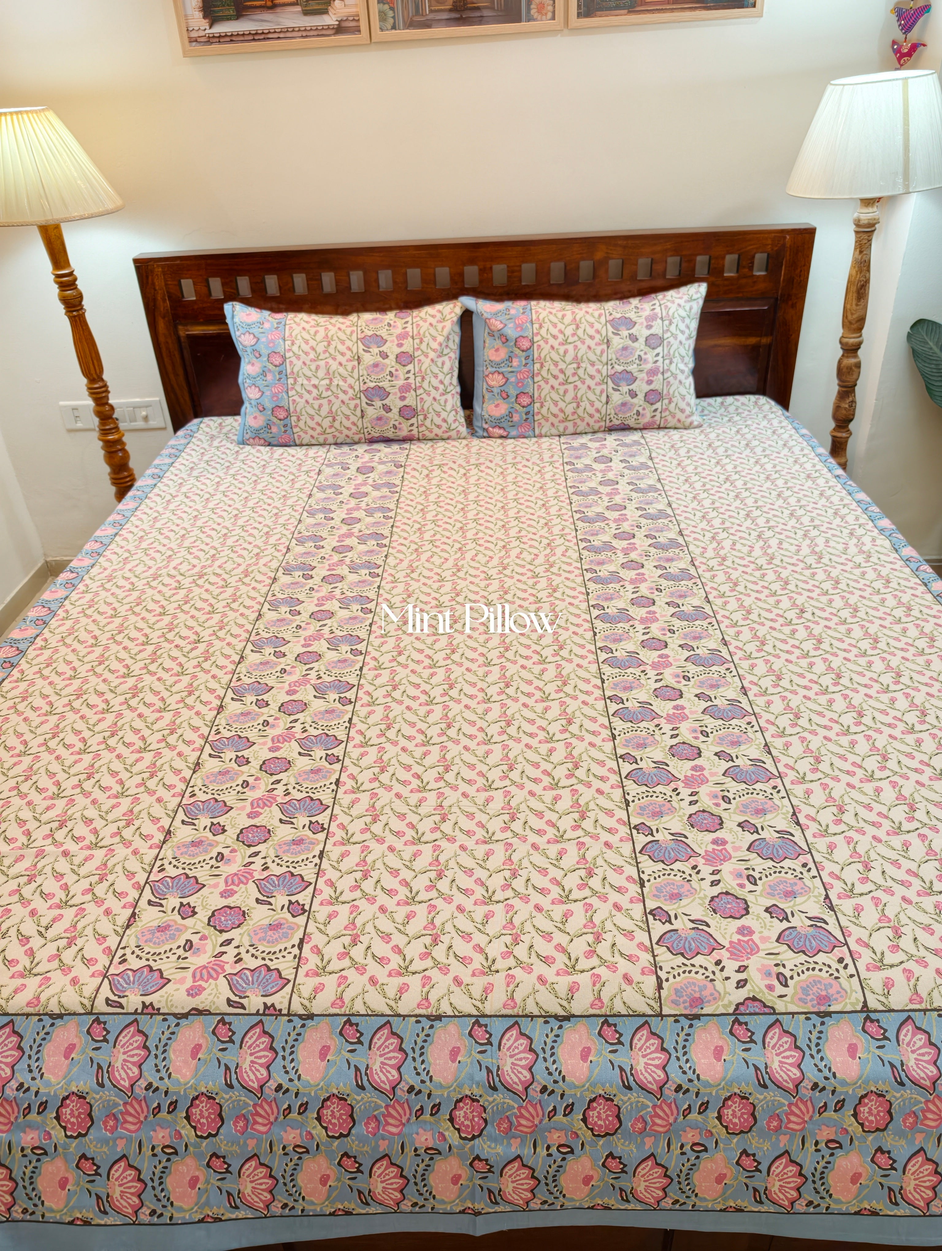 King/Queen Size Regular Bedsheet
