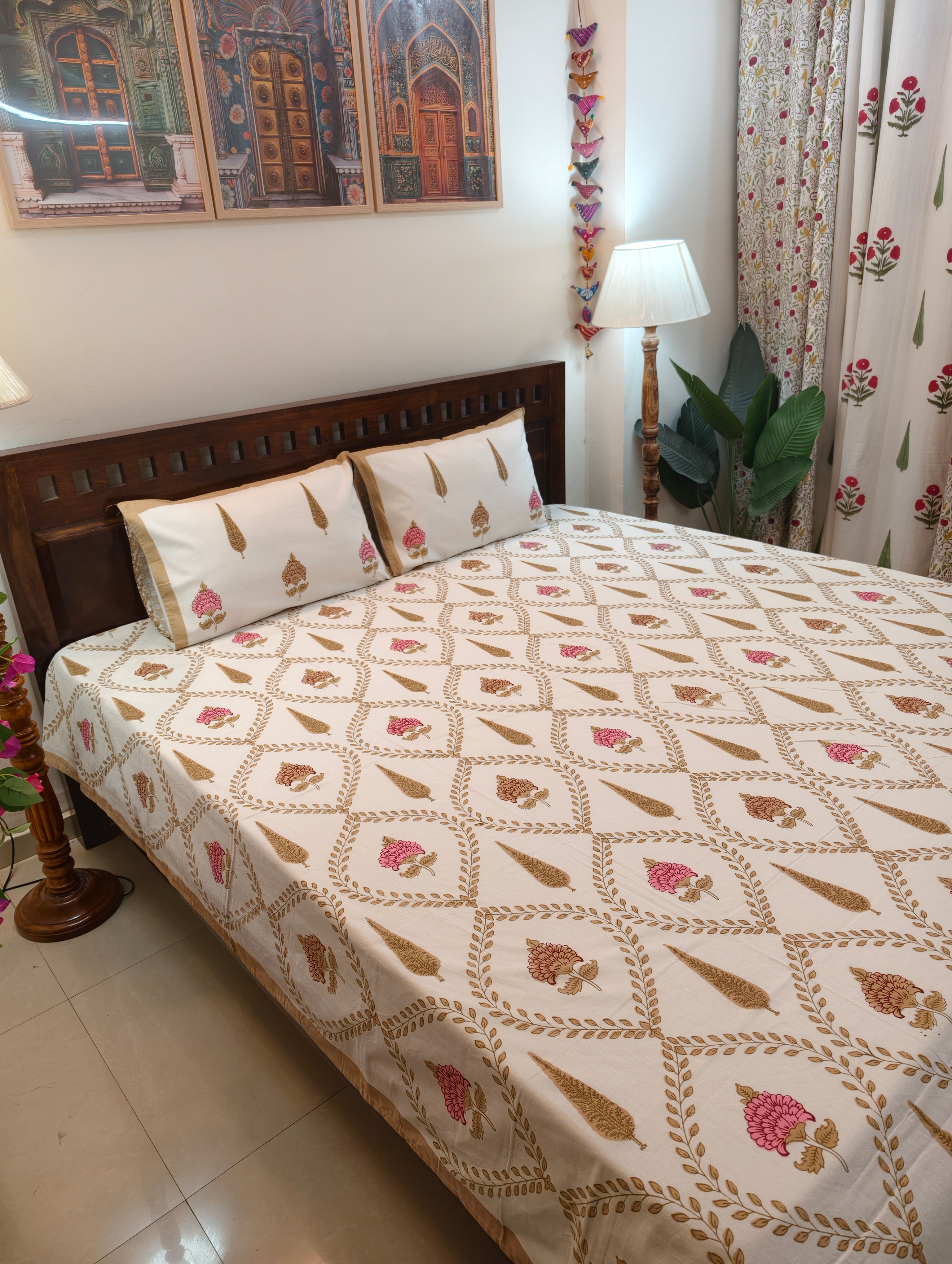 King/Queen Size Regular Bedsheet