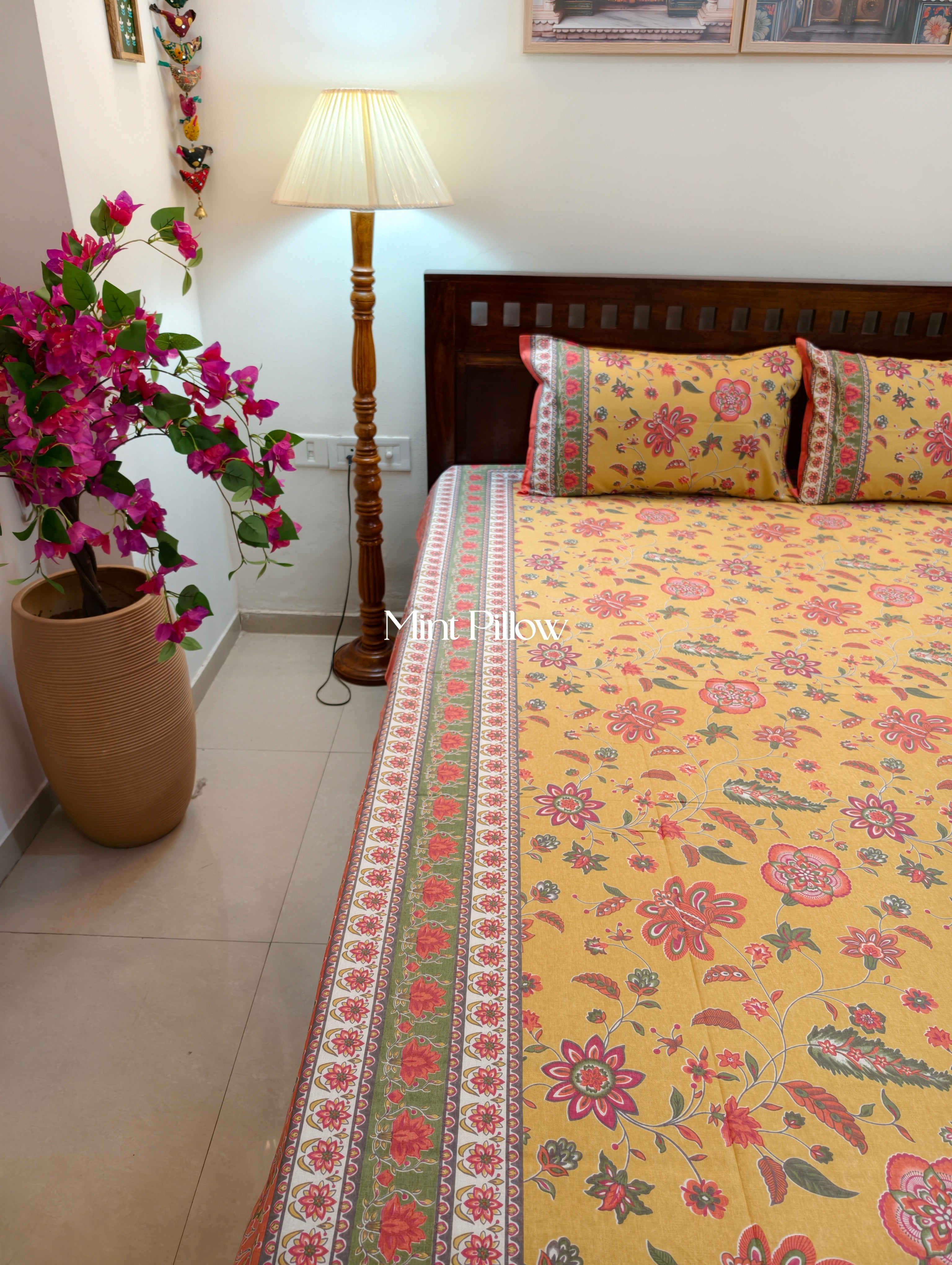 King/Queen Size Regular Bedsheet