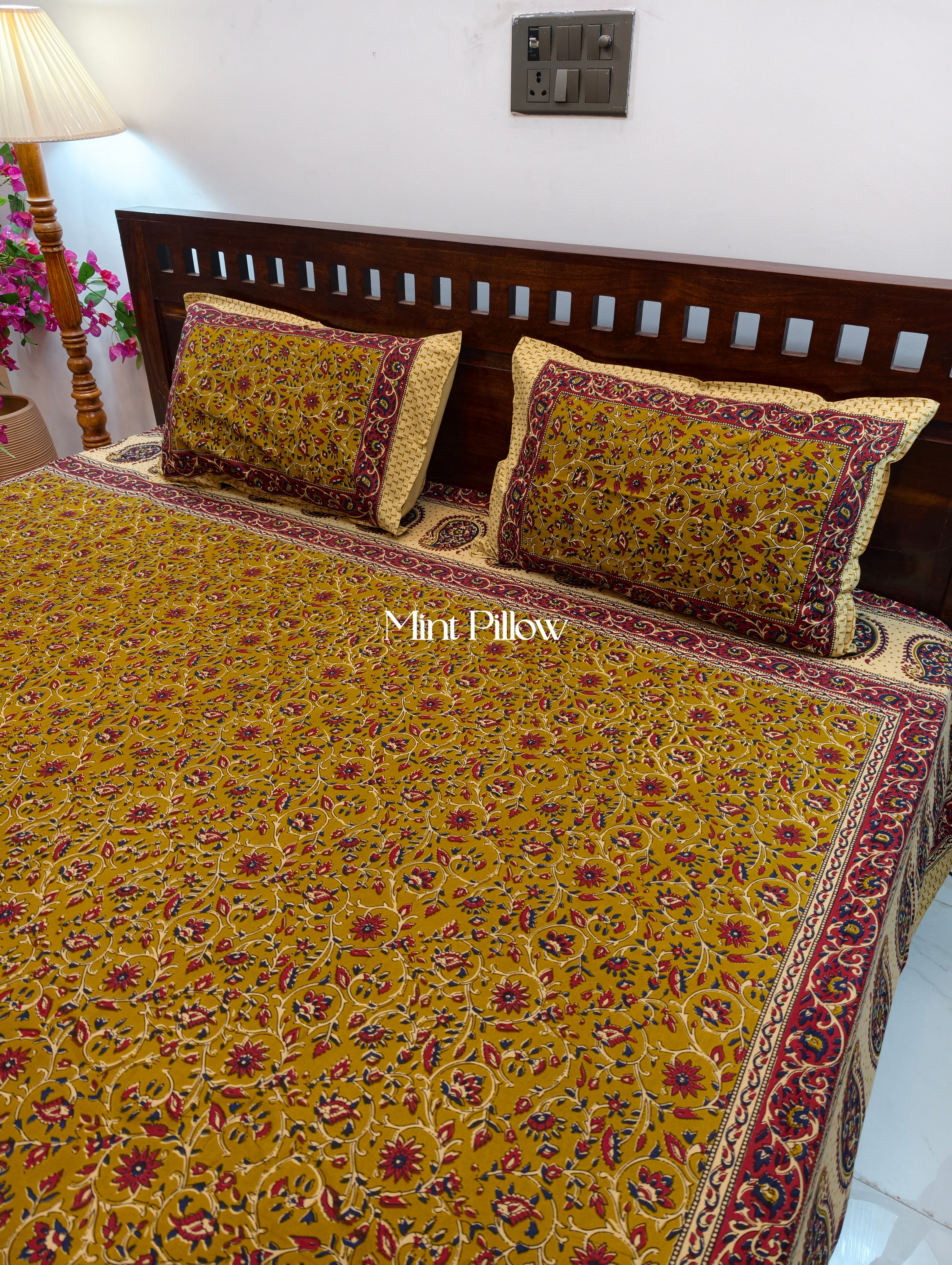 King/Queen Size Regular Bedsheet