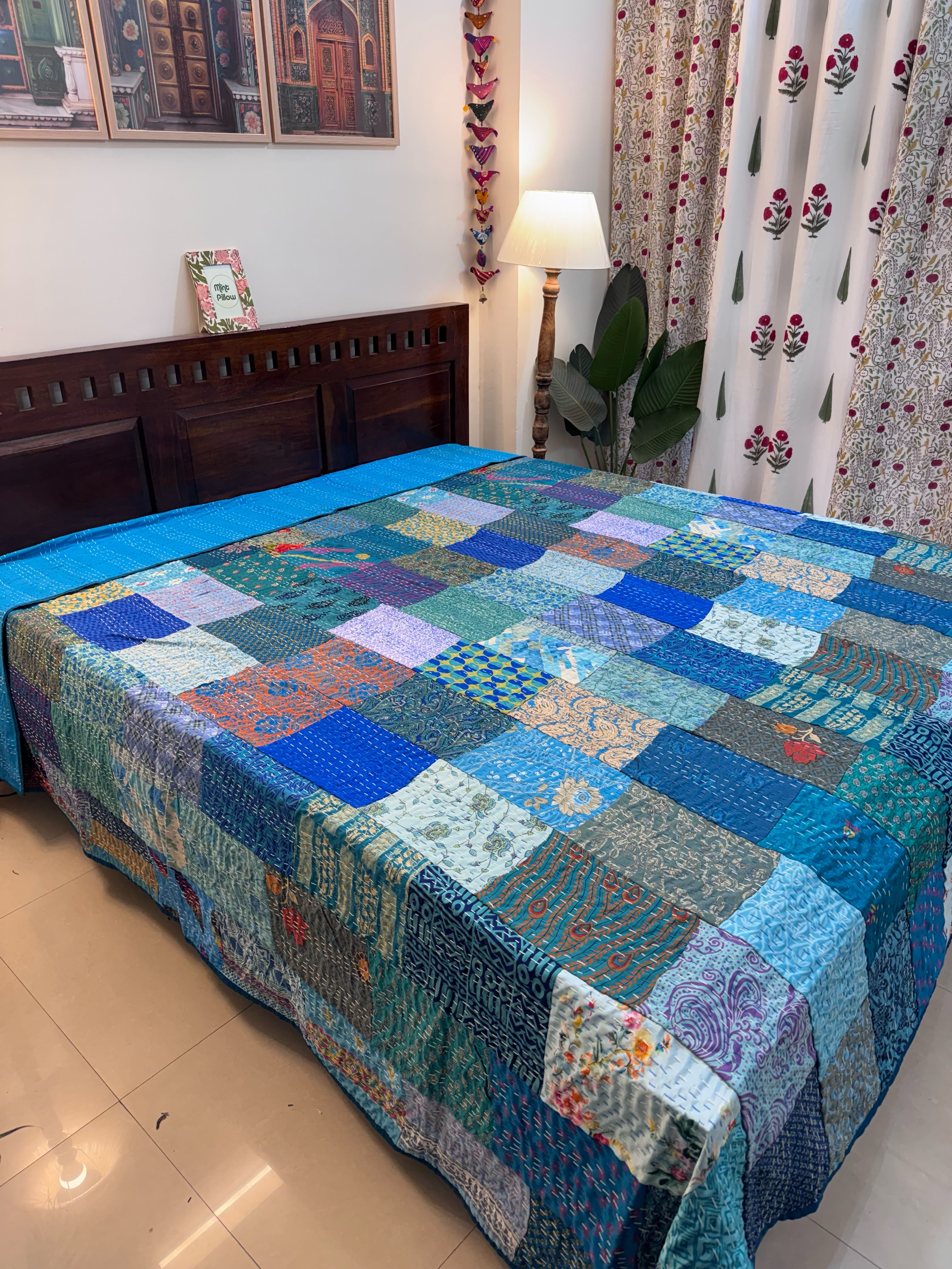 Kantha Bedcover 108 x108