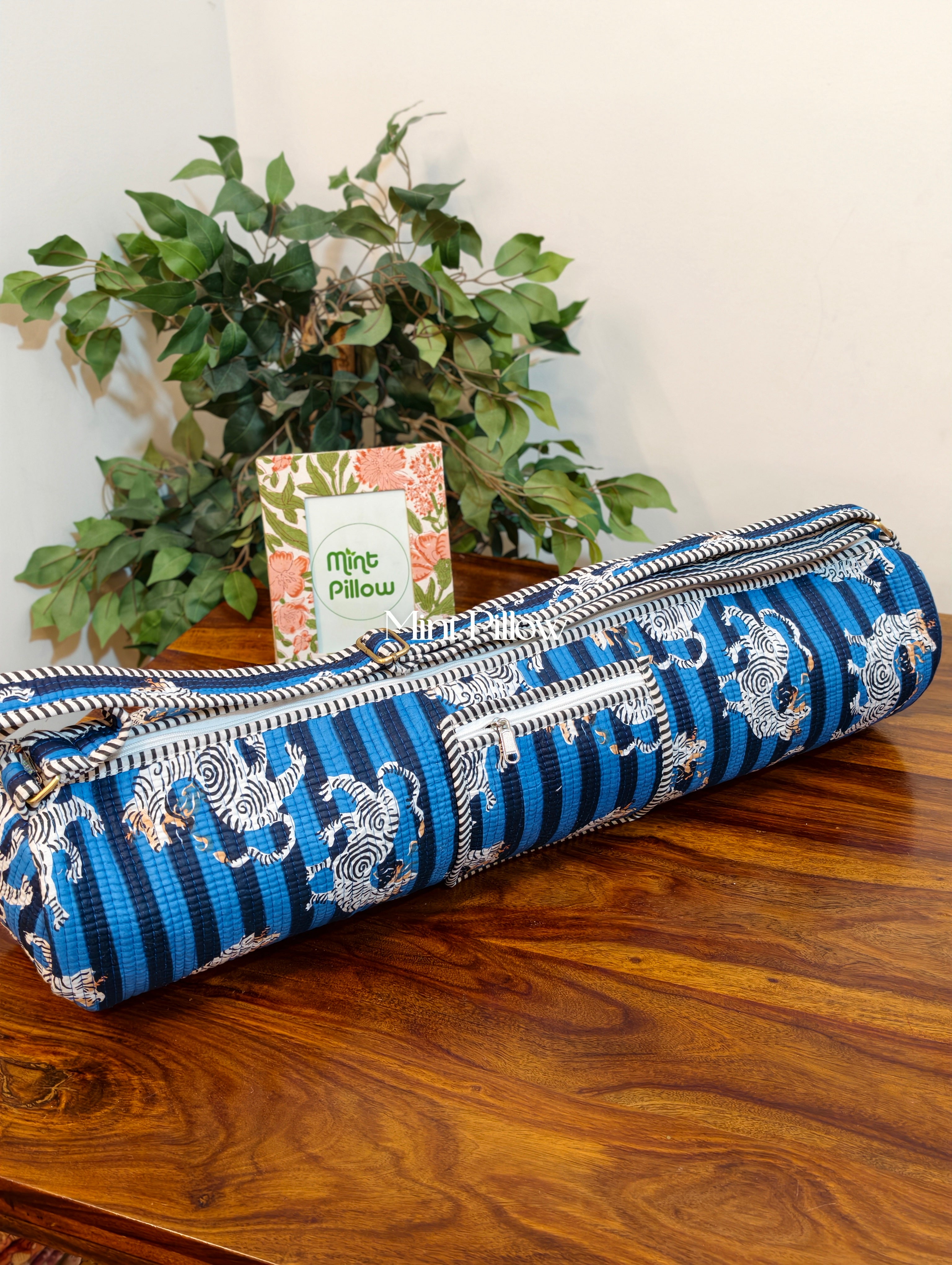 Handmade Jaipuri Print Yoga Mat Bag