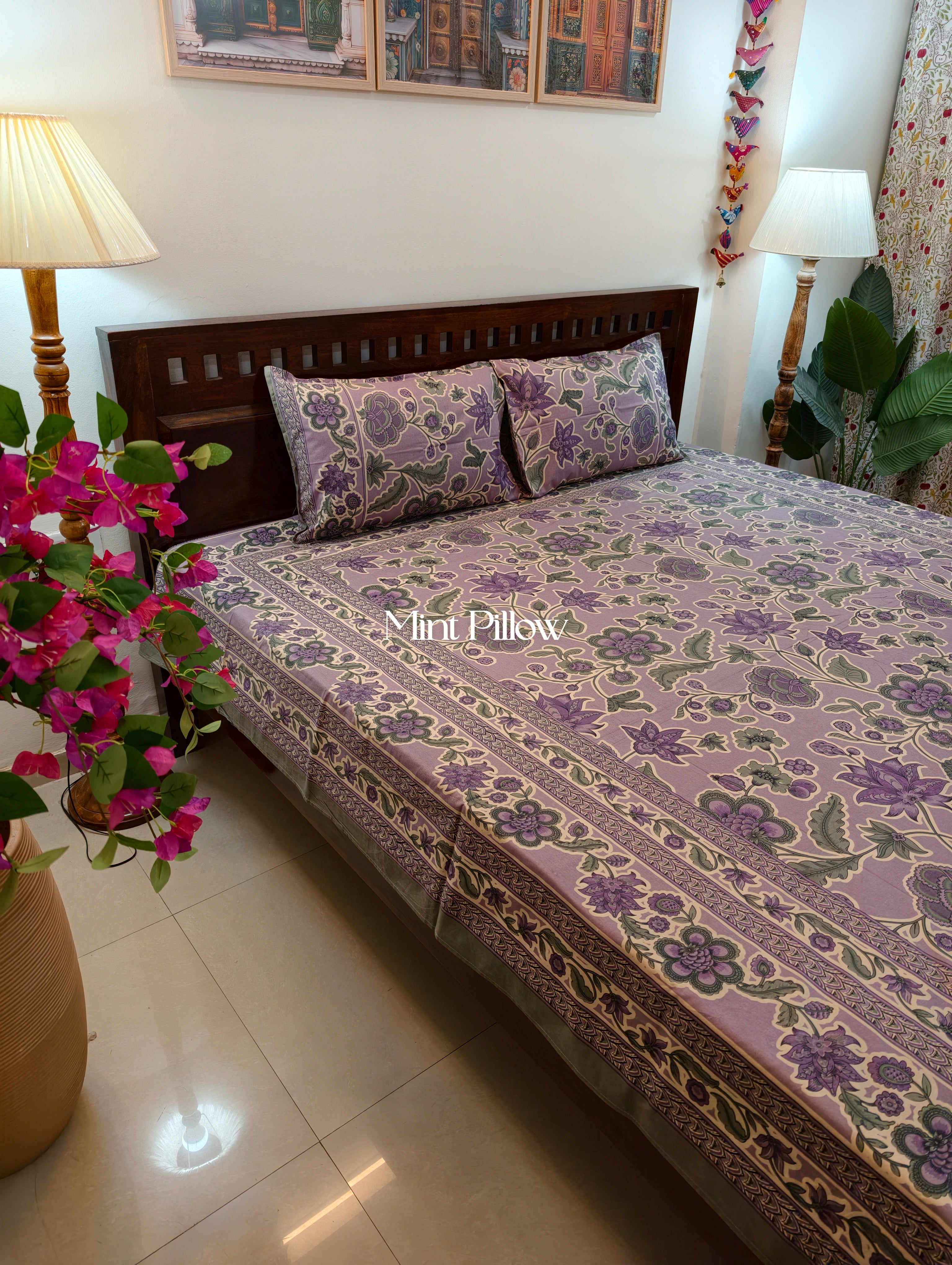 King/Queen Size Regular Bedsheet