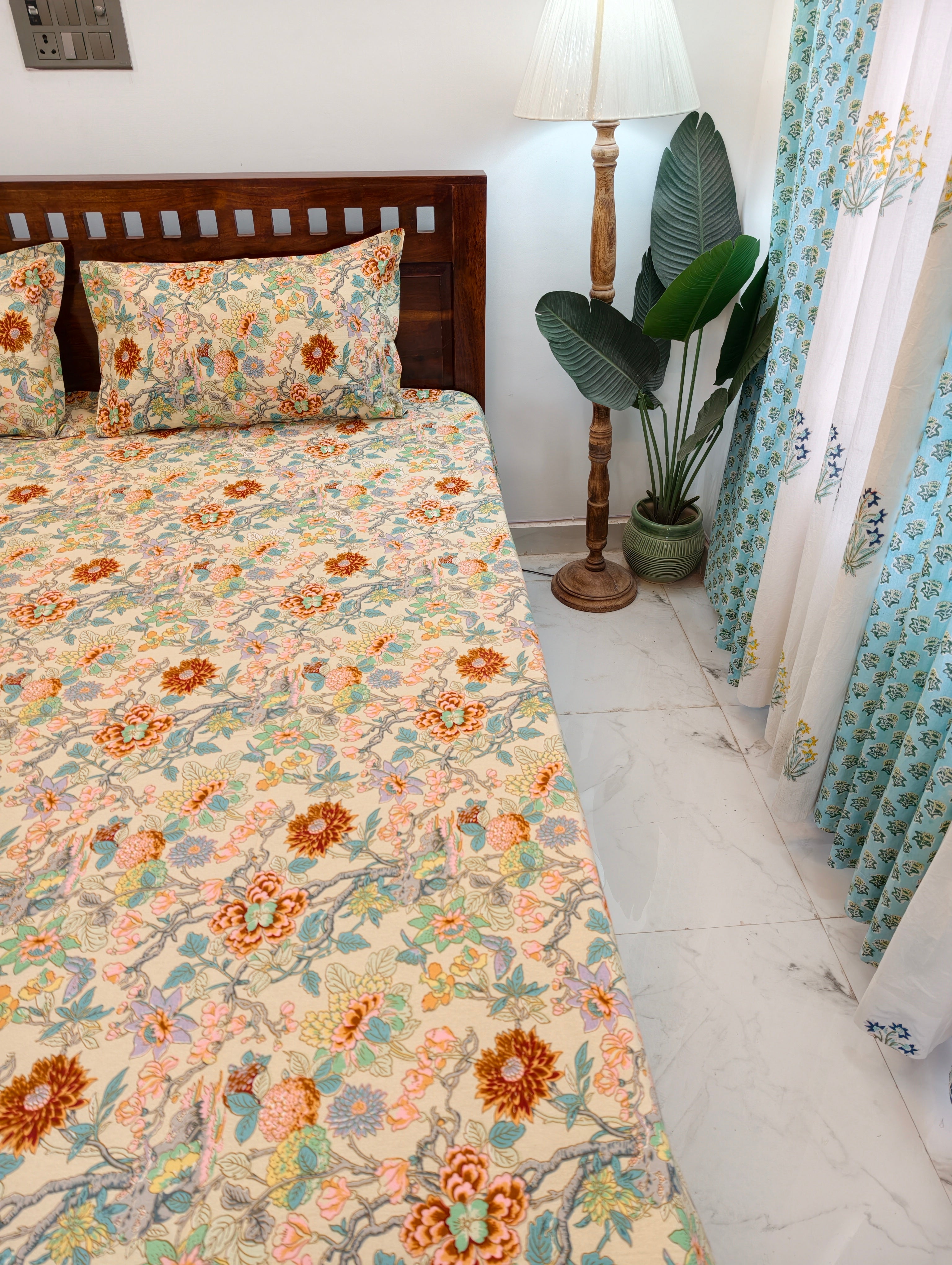 King/Queen Size Regular Bedsheet