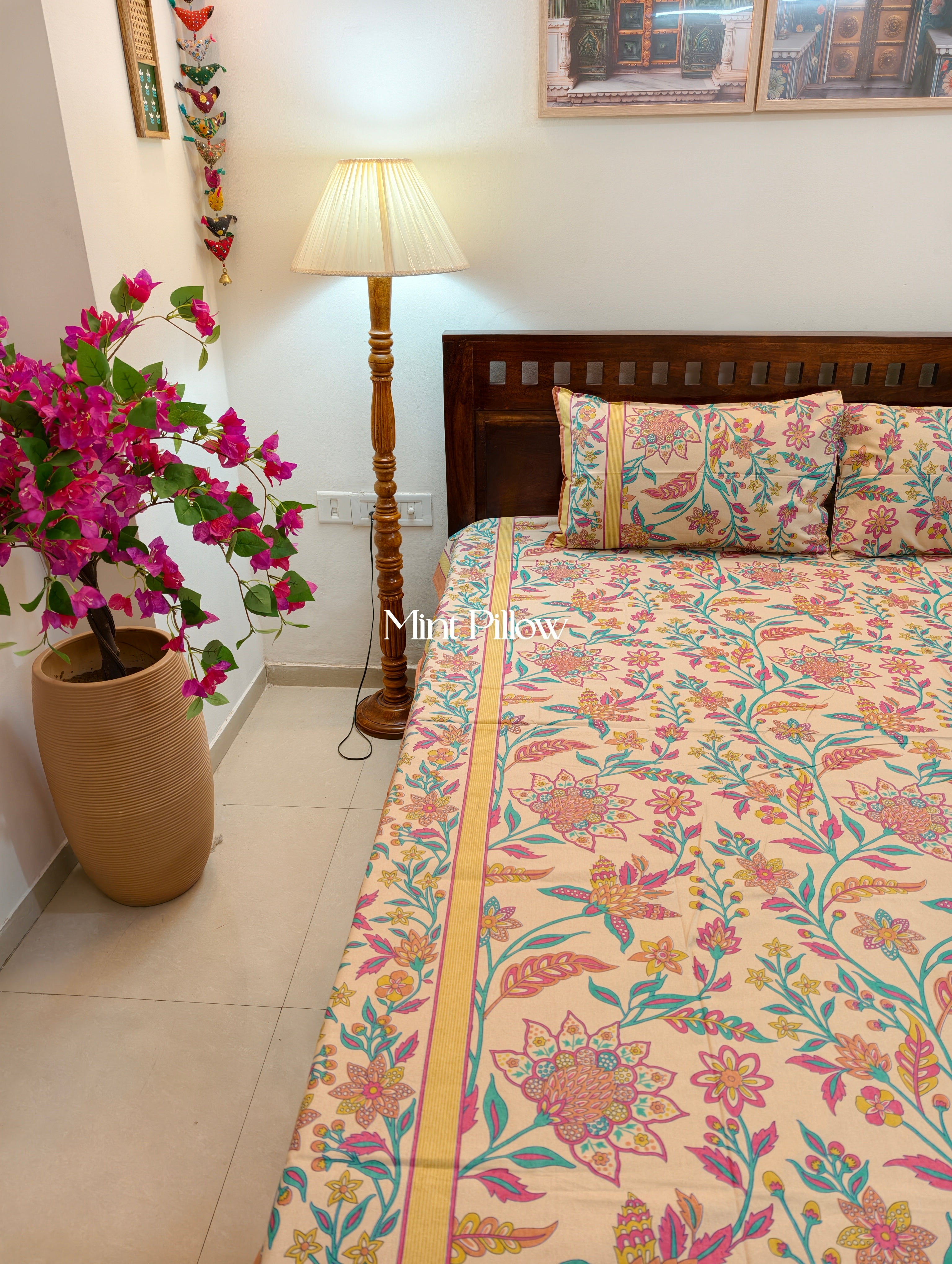 King/Queen Size Regular Bedsheet