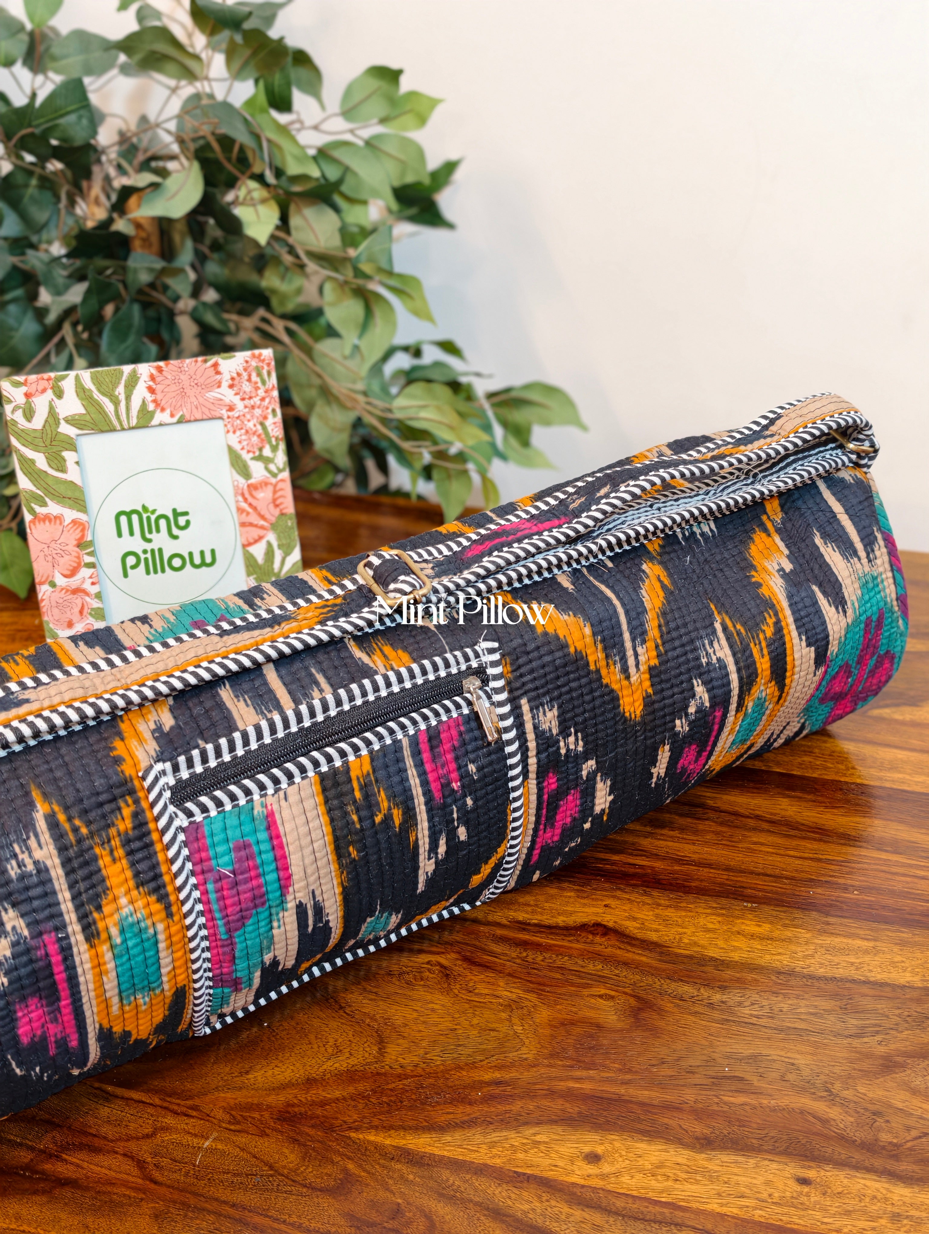 Handmade Jaipuri Print Yoga Mat Bag