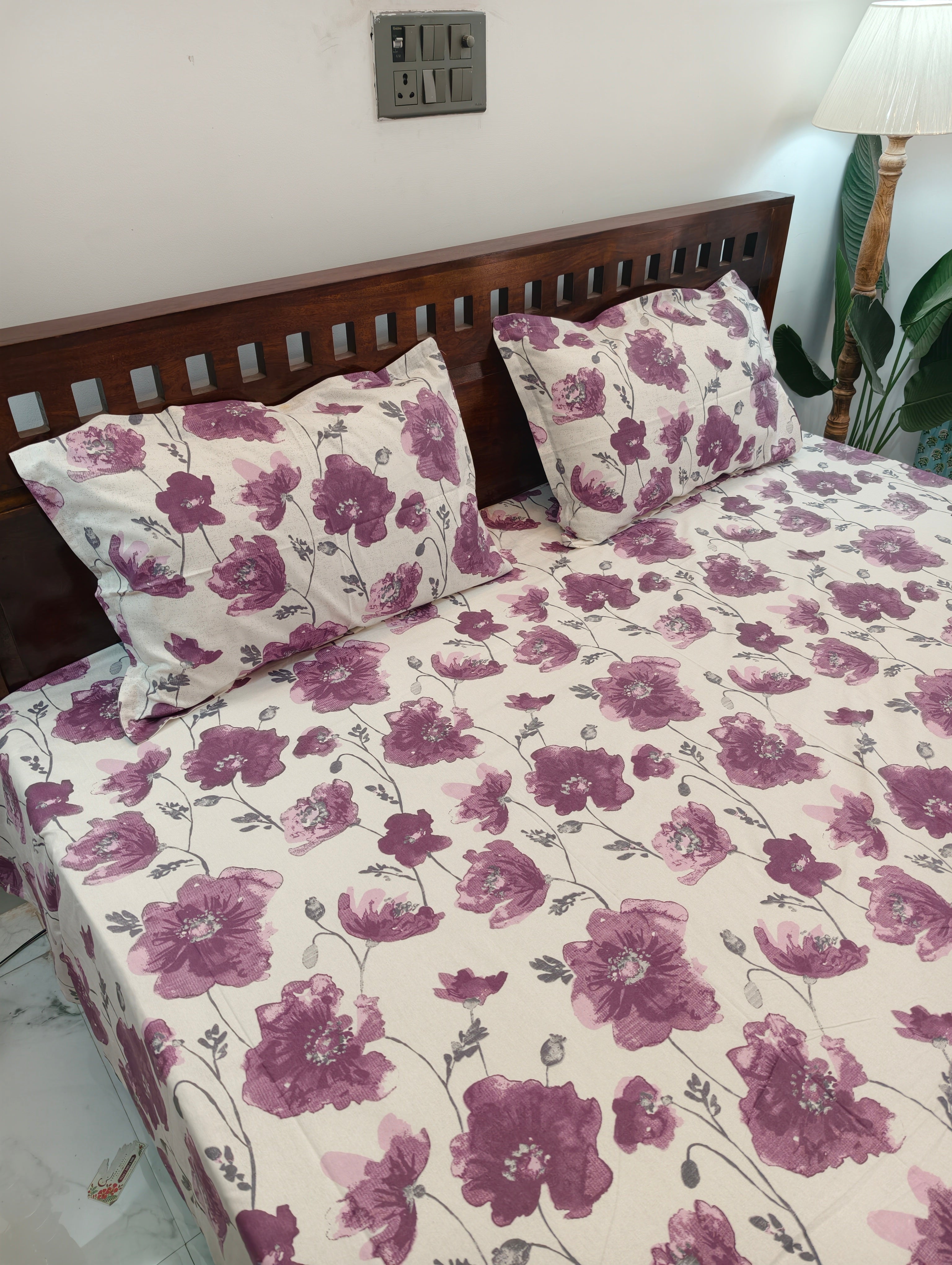 King/Queen Size Regular Bedsheet