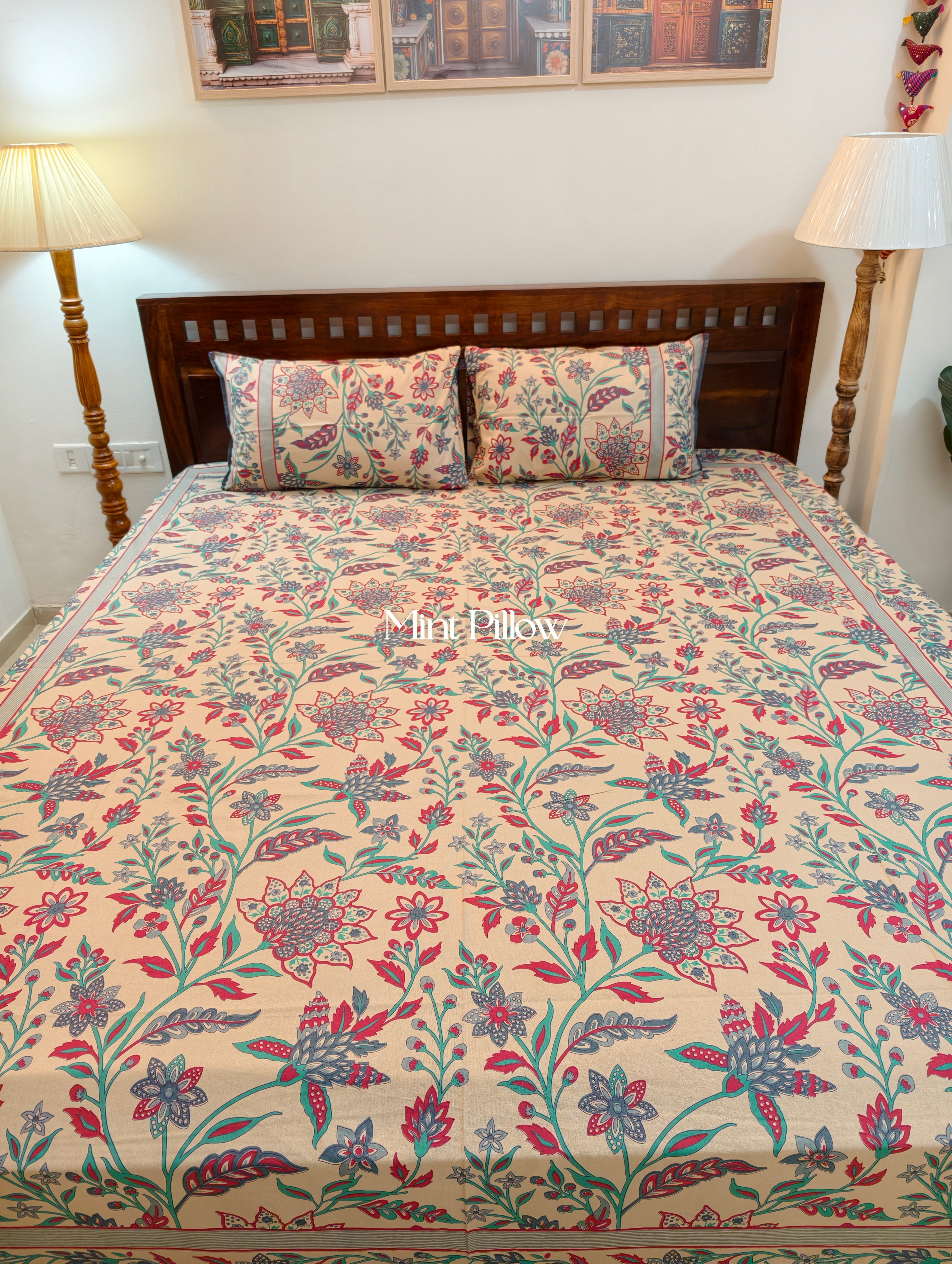 King/Queen Size Regular Bedsheet